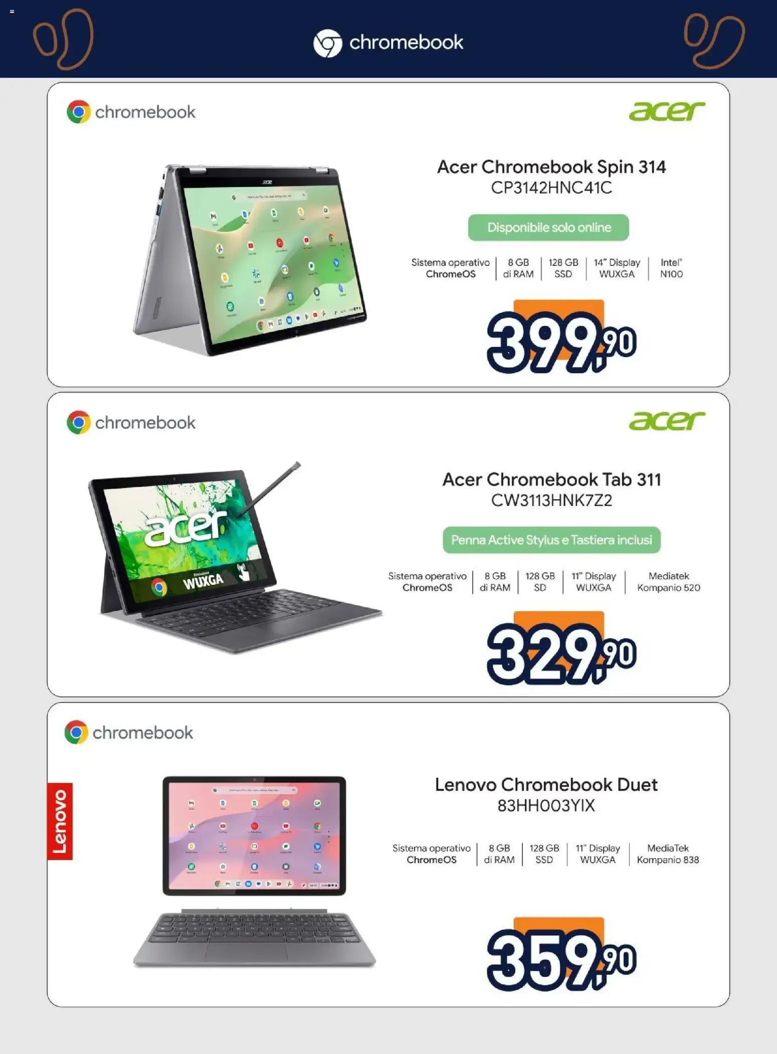 Nuovo Unieuro volantino Chromebook dal 12/10/2026 > offerte anteprima 🛍️ da 12 ottobre a 28 ottobre di 2026 - Pagina del volantino 2