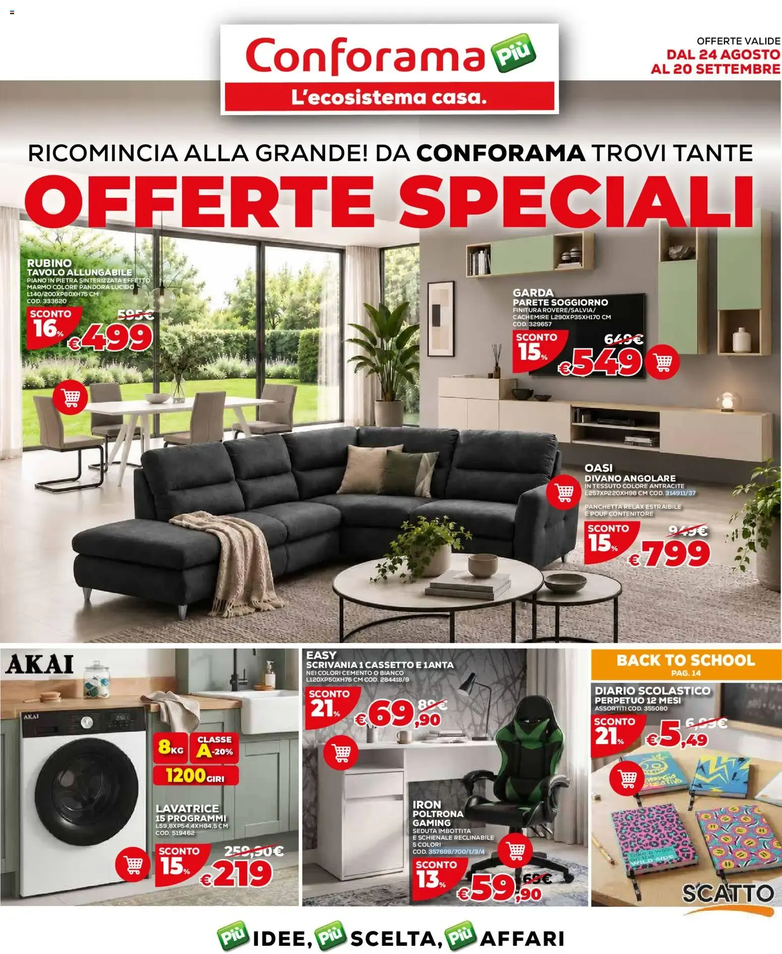 Nuovo Conforama volantino dal 24/08/2026 > offerte anteprima 🛍️