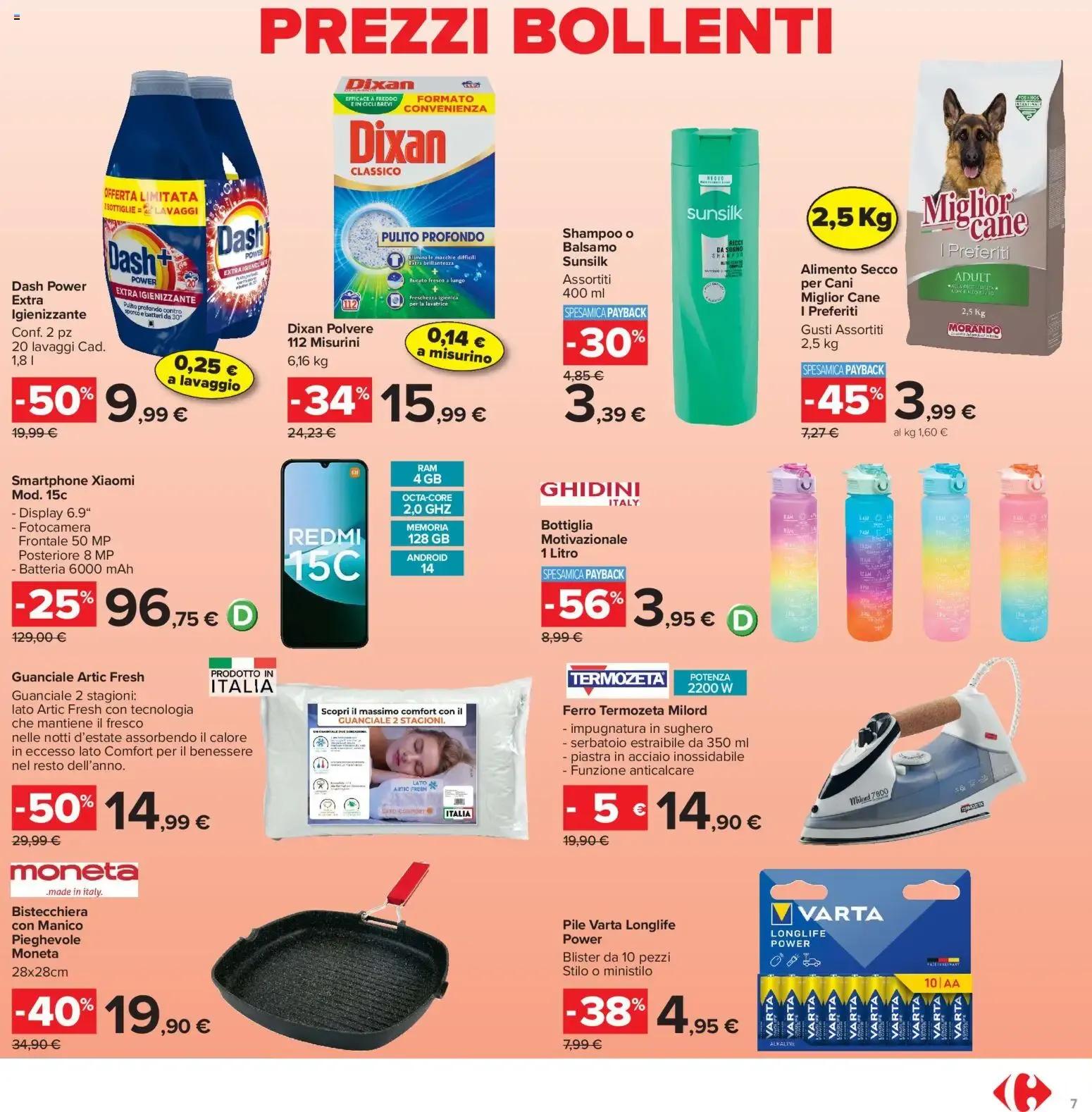 Carrefour Market: Prezzi Bollenti da 6 agosto a 19 agosto di 2026 - Pagina del volantino 7