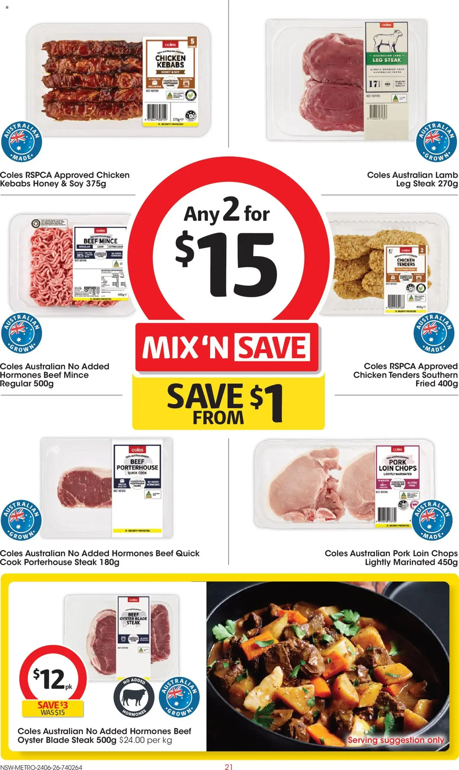 Coles catalogue valid from 24/06/2026 > Online Australia - Catalogue valid from 24 June to 30 June 2026 - page 21