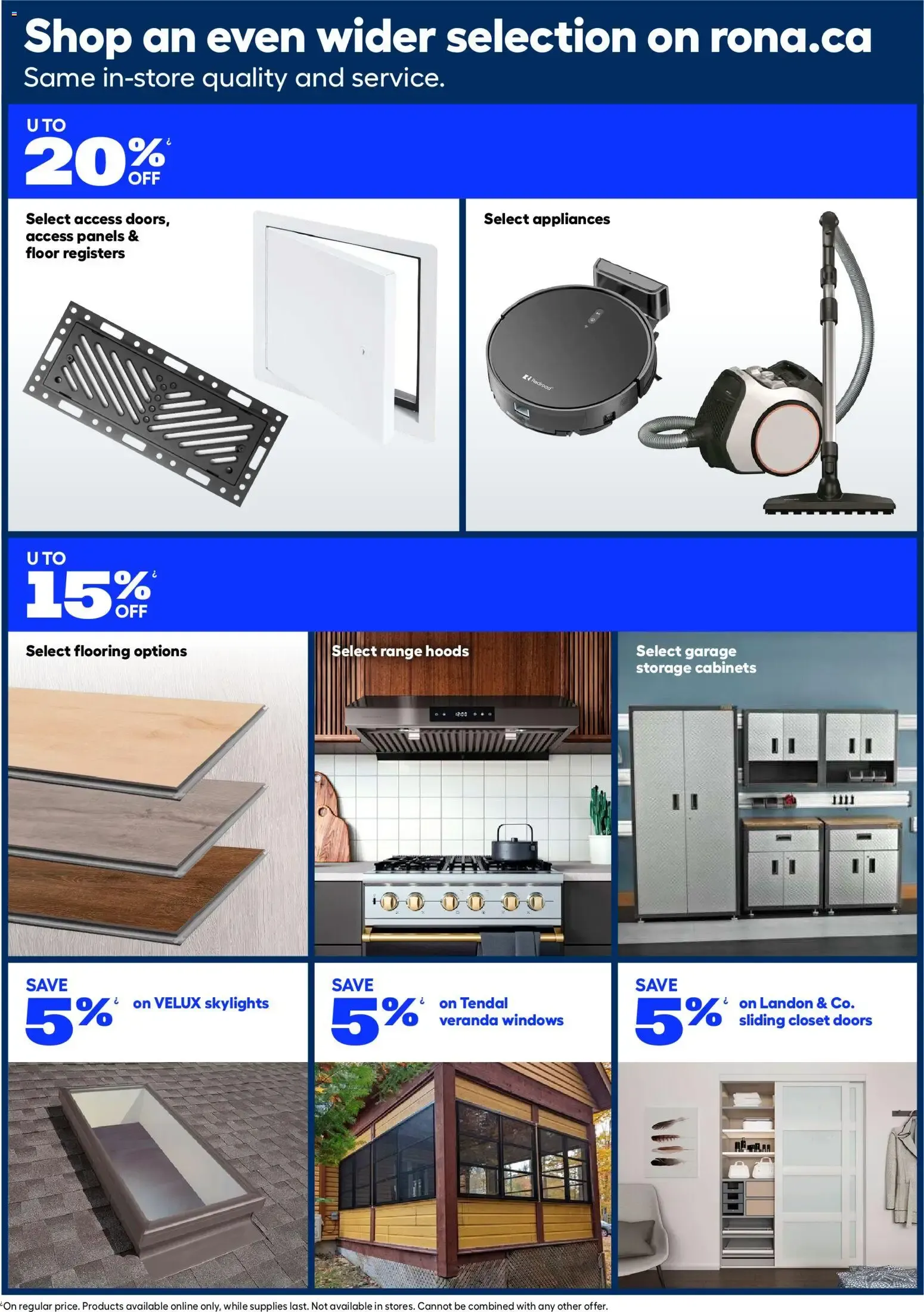 Rona weekly flyer from Aug 13, 2026 > weekly specials & deals from August 13 to August 26 2026 - flyer page 20