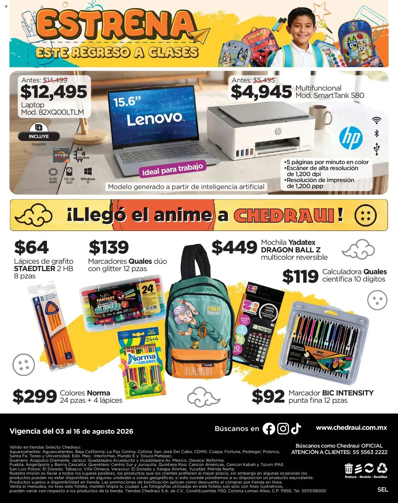 Catálogo de Chedraui folleto Por Ti ofertones del verano (03/08/2026 - 16/08/2026) - catálogo en línea 3 de agosto al 16 de agosto 2026 - Pagina 16