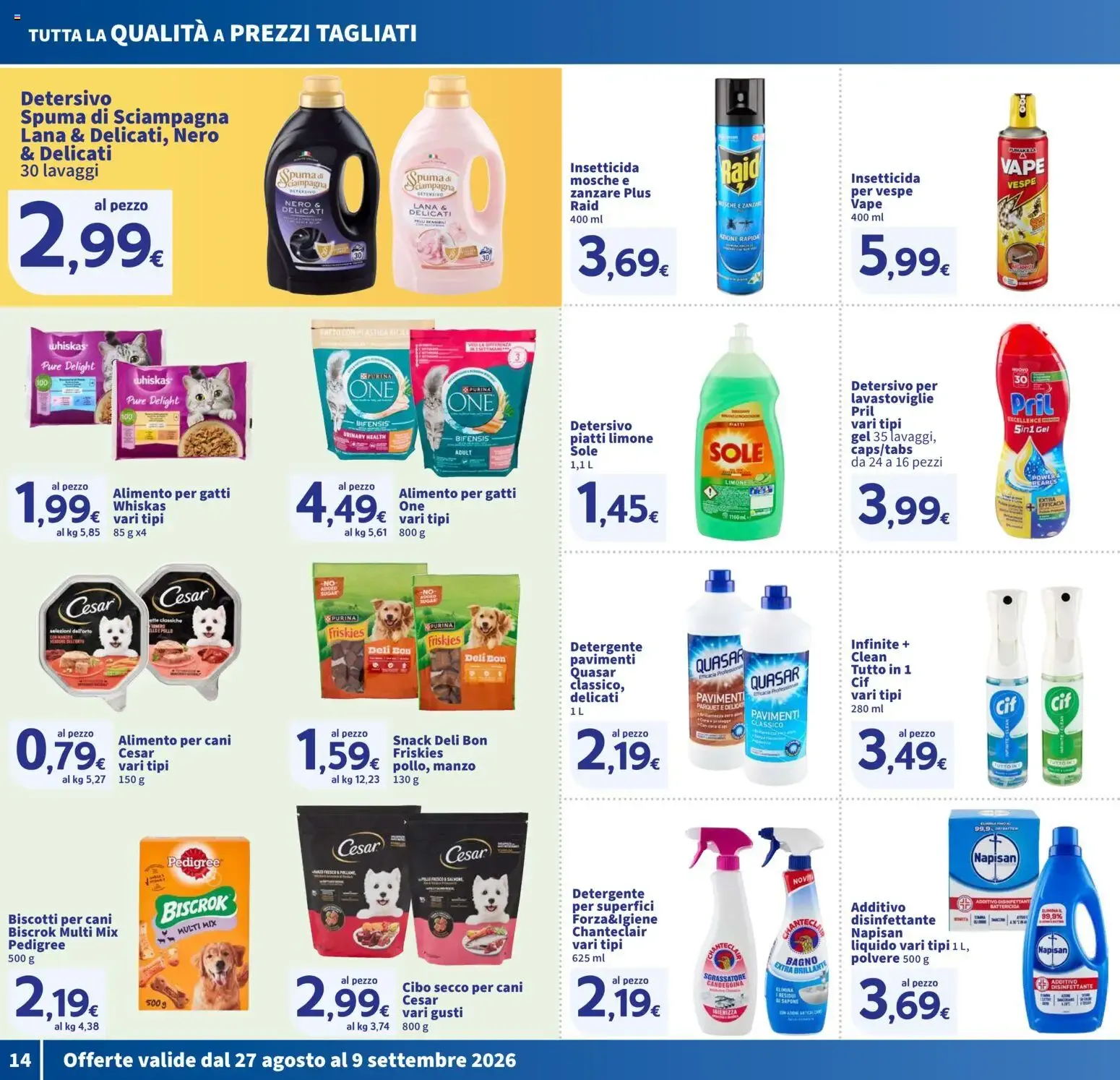 Nuovo SIGMA volantino dal 27/08/2026 > offerte anteprima 🛍️ da 27 agosto a 9 settembre di 2026 - Pagina del volantino 14