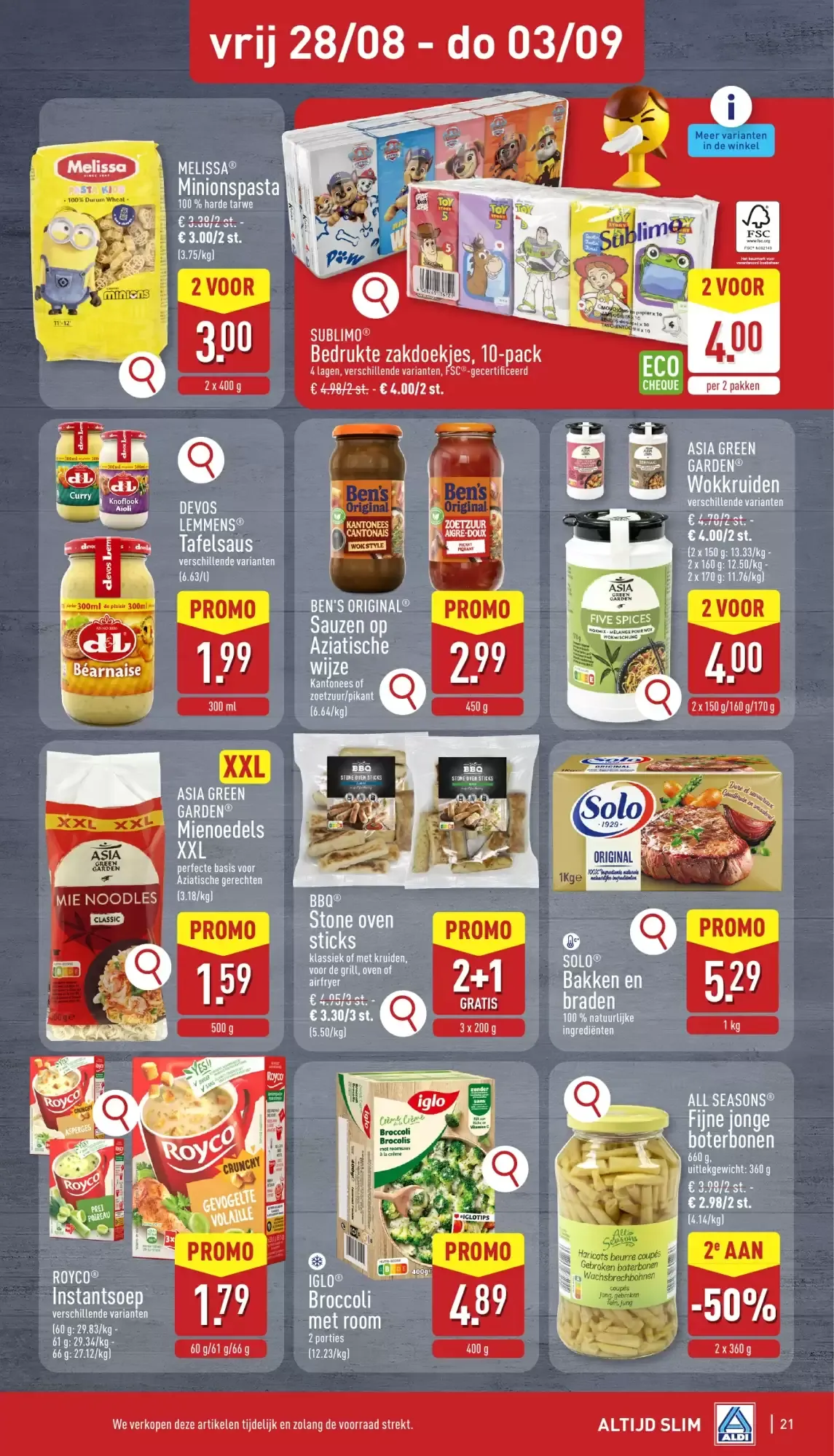 ALDI Folder van ma 24/08 t.e.m. zat 29/08 van 24 augustus tot 29 augustus 2026 - folder pagina 21