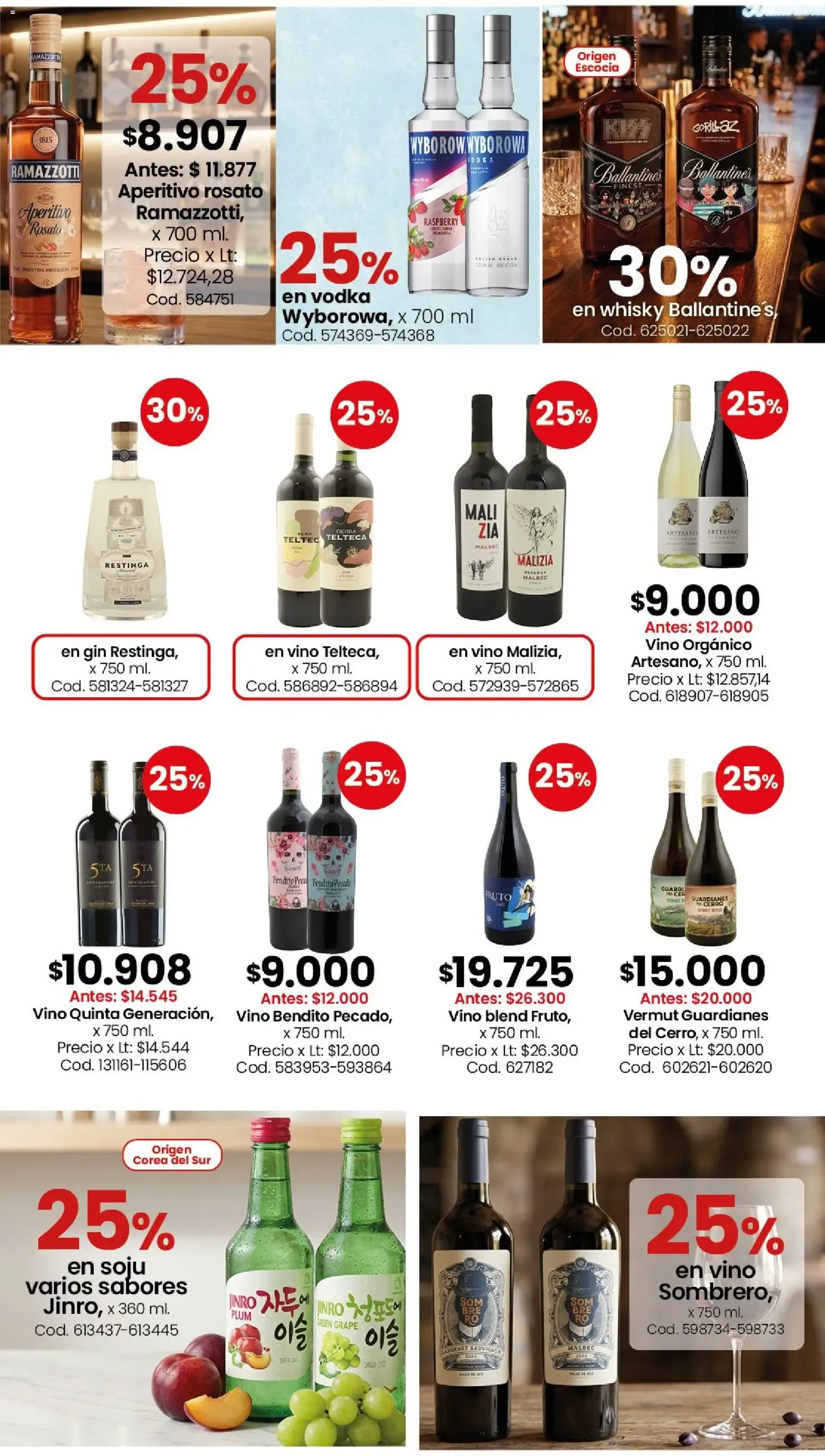 Ofertas de Ofertas Semanales Almacén y bebidas 6 de julio al 12 de julio 2026 - Página 9 del catálogo