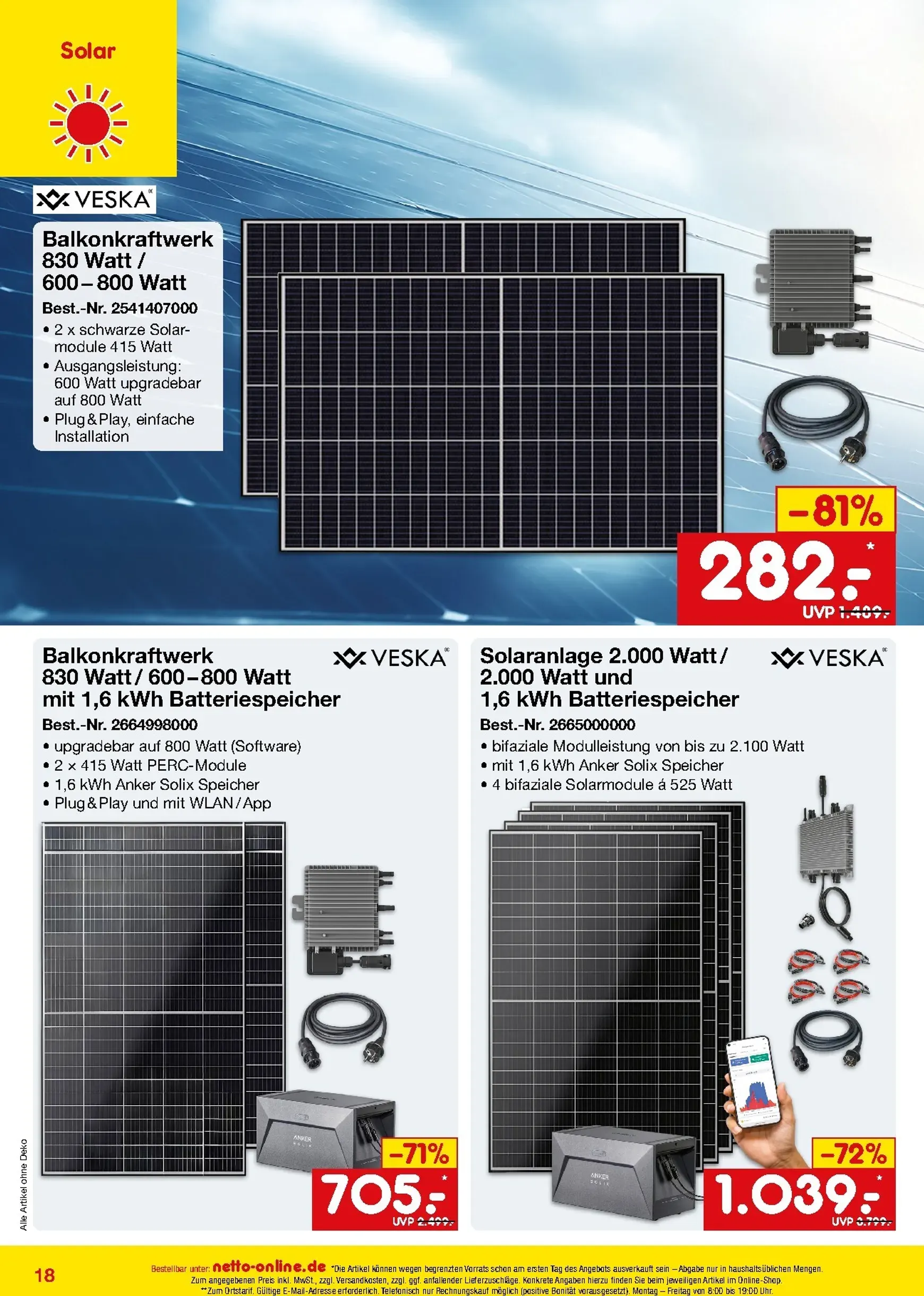 Netto Marken Discount - Online-Angebote Juli Prospekt – von Mittwoch 01.07.2026 bis Freitag 31.07.2026 von 1. Juli bis 31. Juli 2026 - Prospekt seite 18