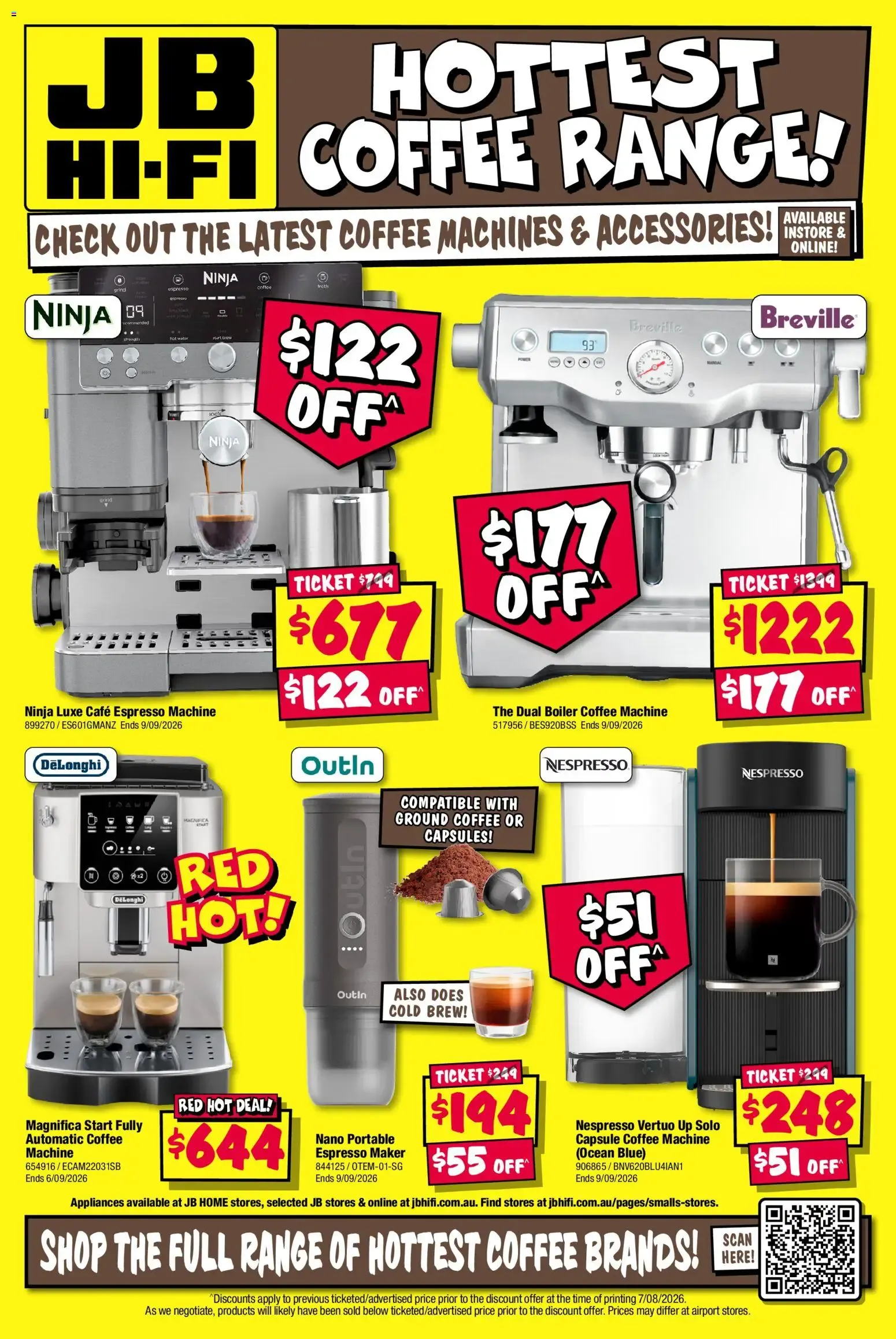 JB Hi-Fi: Hottest Coffee Range - Catalogue valid from 20 August to 2 September 2026 - page 8