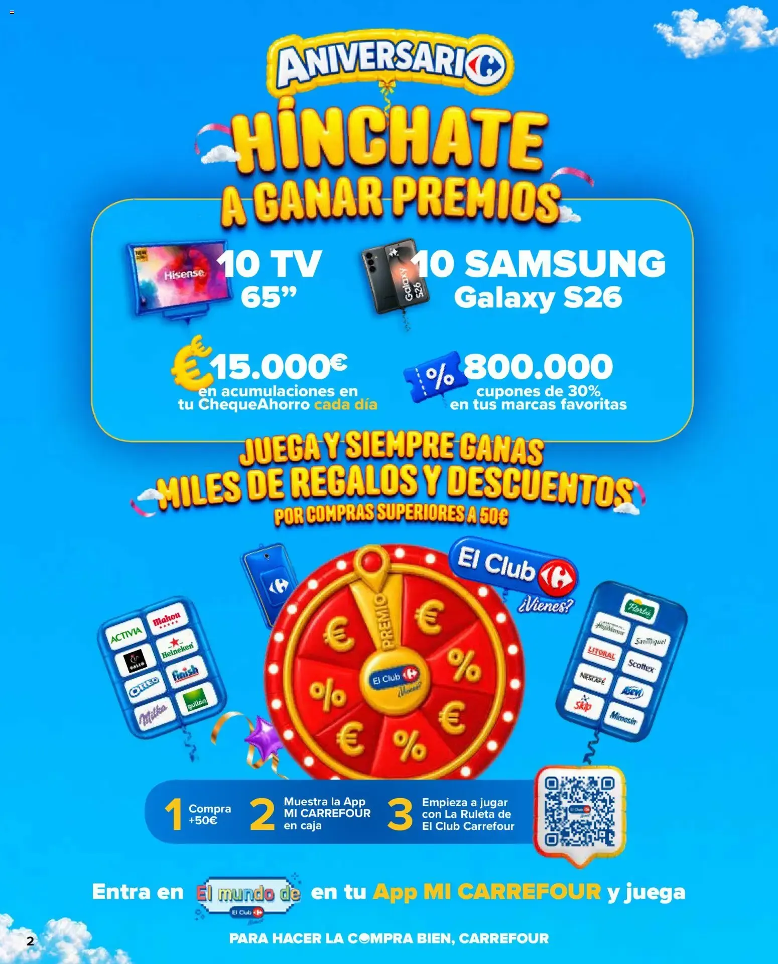 Catálogo de Carrefour Market Aniversario 24 de septiembre al 12 de octubre 2026 - Página 2