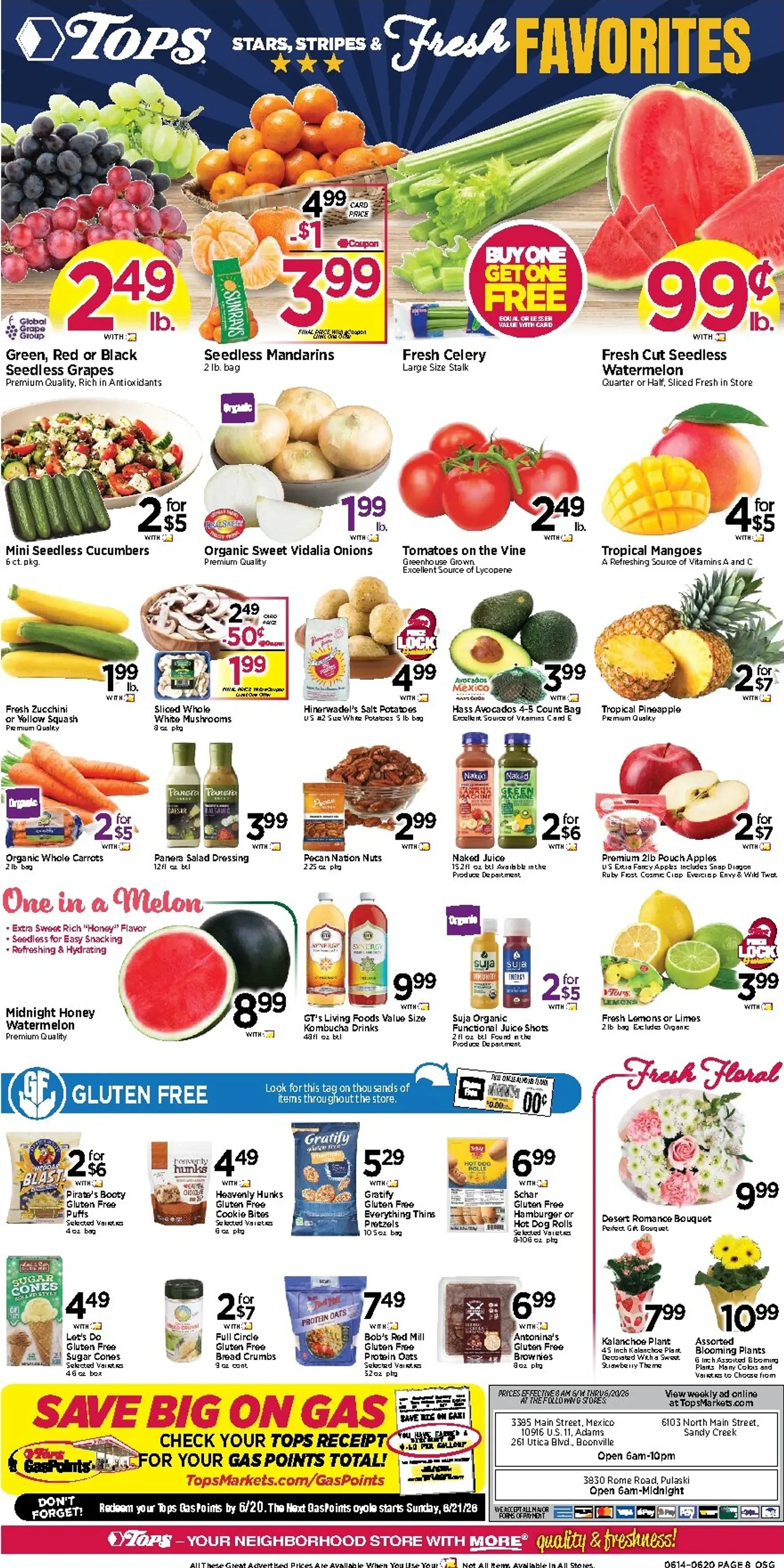 Weekly ad Current Tops Markets leaflet valid from Sunday 06/14/2026 to Saturday 06/20/2026 from June 14 to June 20 2026 - Page 8