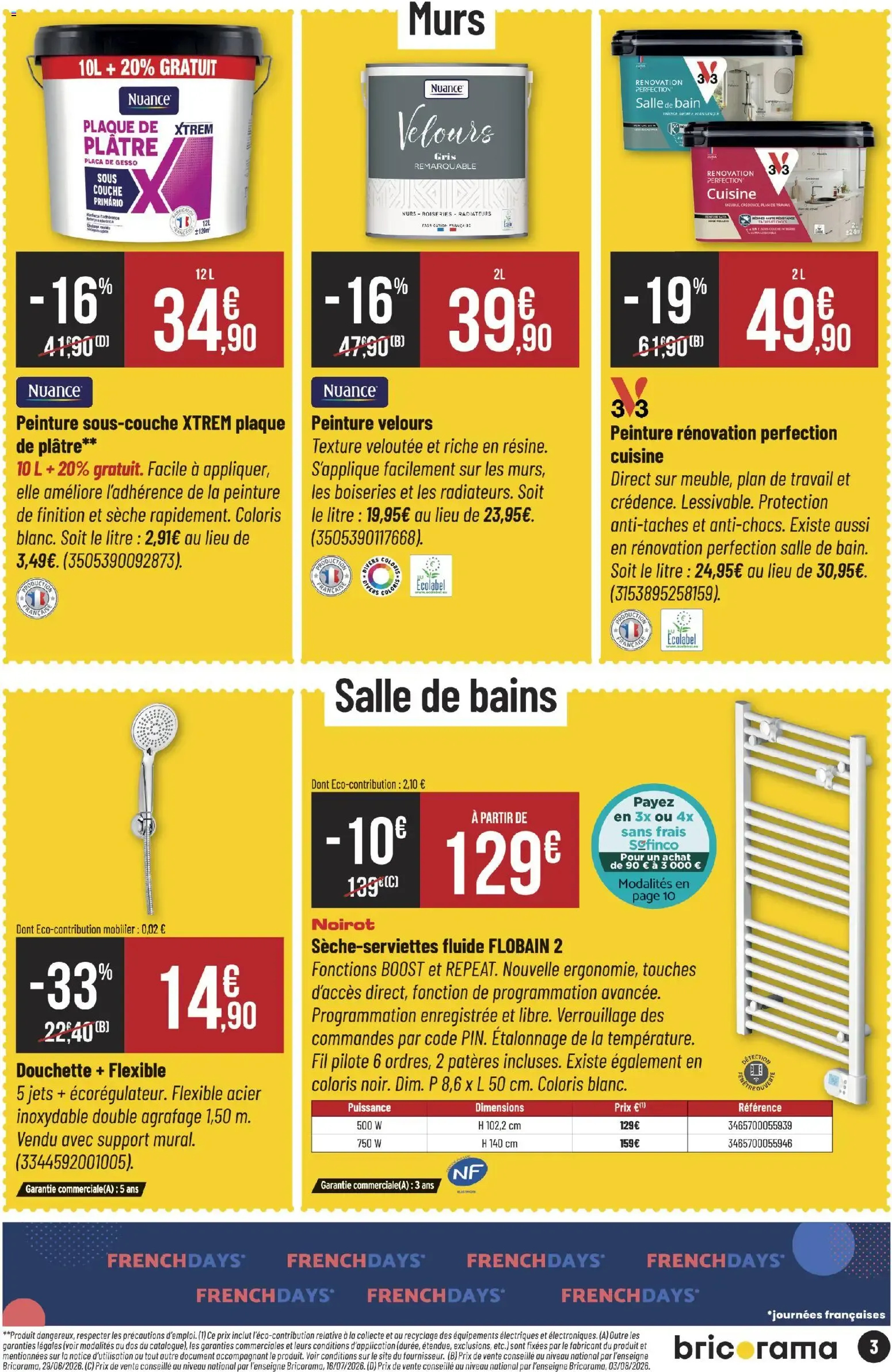 Bricorama FRENCHDAYS du 23 septembre au 4 octobre 2026 - Catalogue page 3