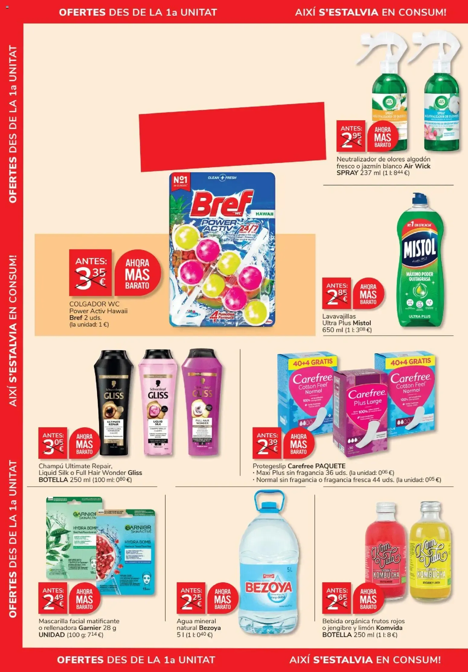 Catálogo de Consum: Oferta Setembre. Ofertas a 1, 2 y 3€. 27 de agosto al 23 de septiembre 2026 - Página 4