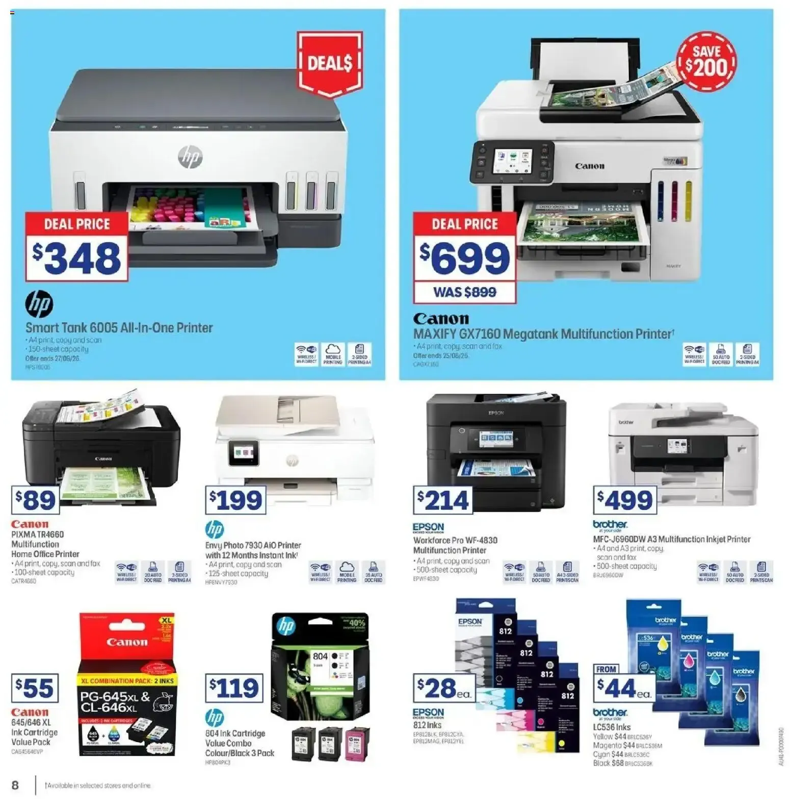 Officeworks catalogue - 11/08/2026 > weekly / monthly specials - Catalogue valid from 11 August to 25 August 2026 - page 8