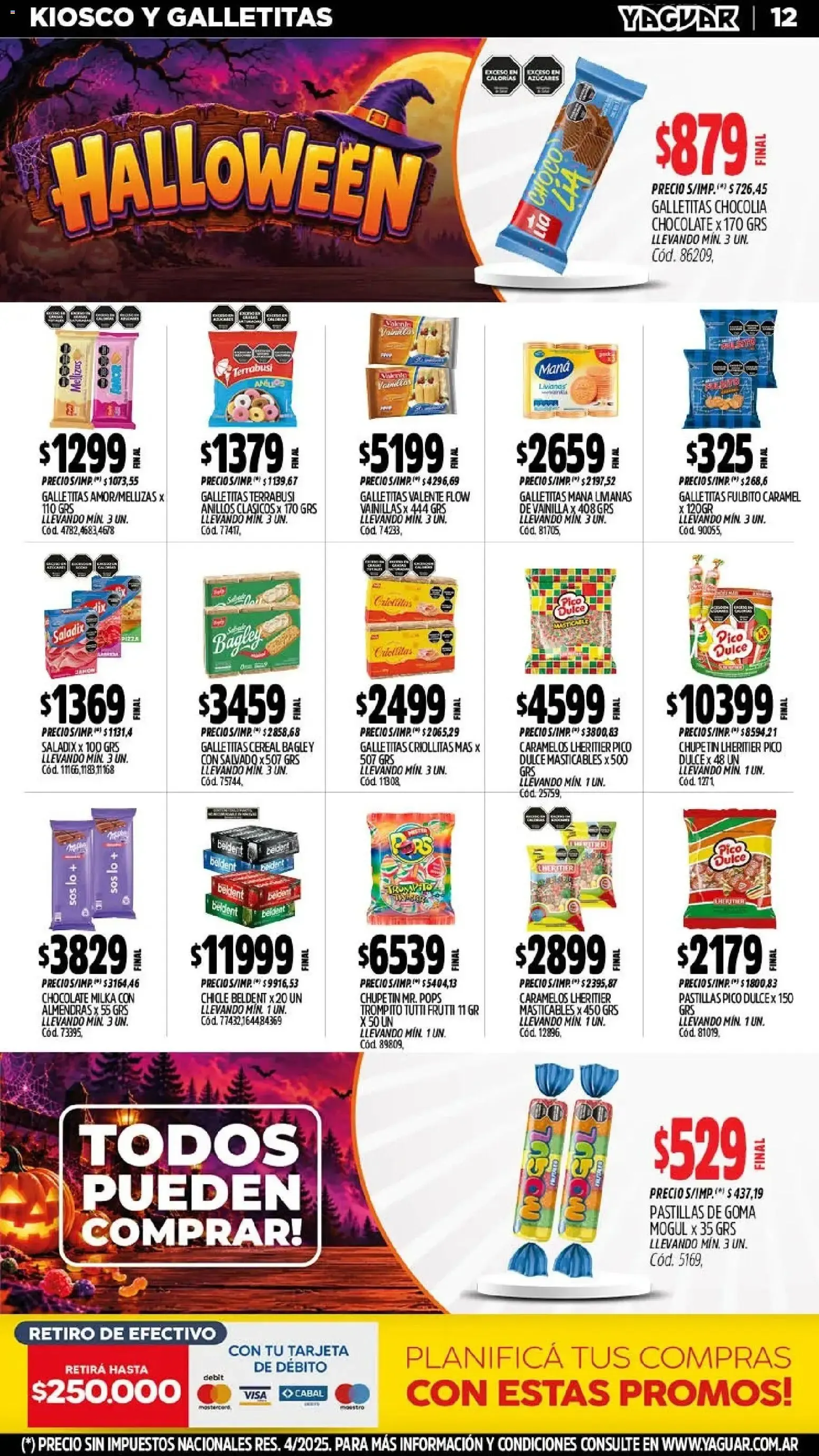 Ofertas de Mayorista Yaguar - El Cumple del Año 38 26 de octubre al 31 de octubre 2026 - Página 11 del catálogo