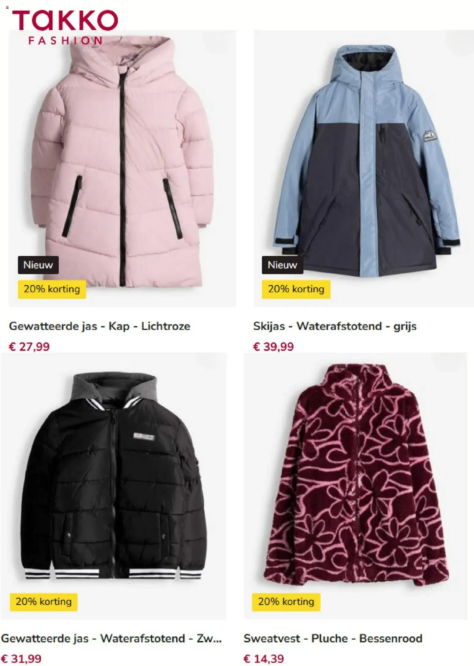 Takko Fashion -20% en jassen y bodywarmers van 14 oktober tot 25 oktober 2026 - Folder pagina 6
