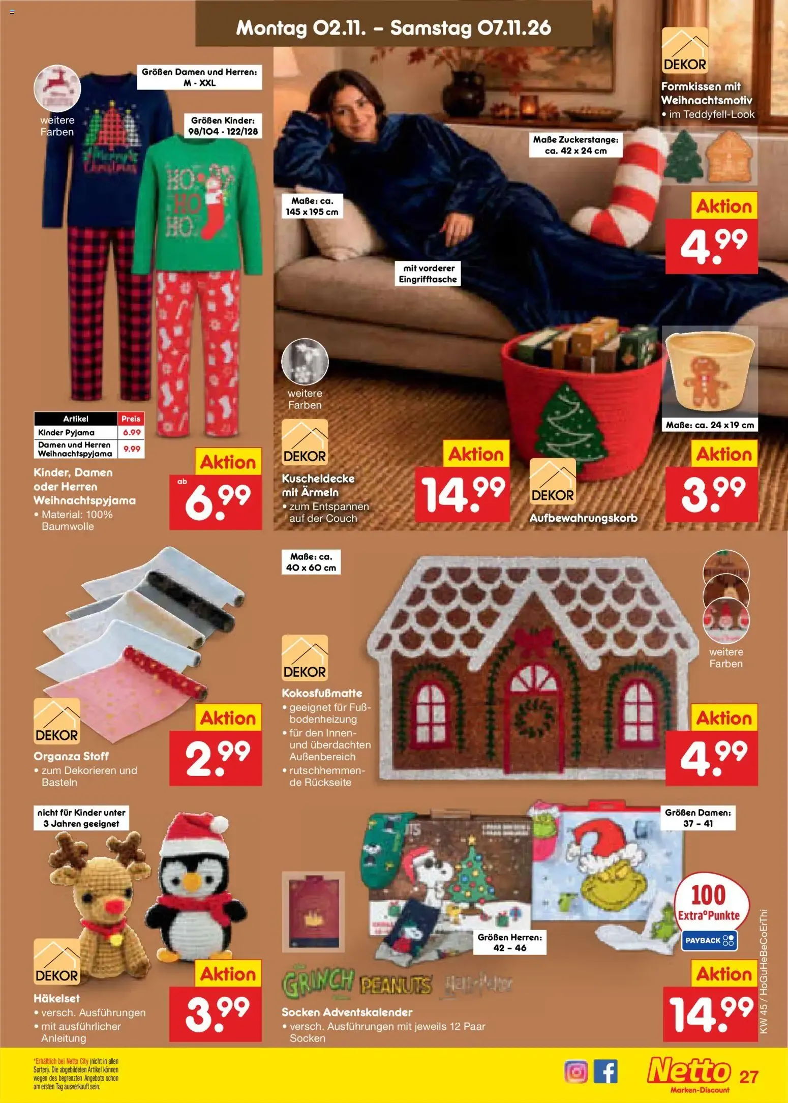 Netto Marken-Discount Prospekt (ab 02.11.2026) » Angebote von 2. November bis 7. November 2026 - Prospekt seite 39