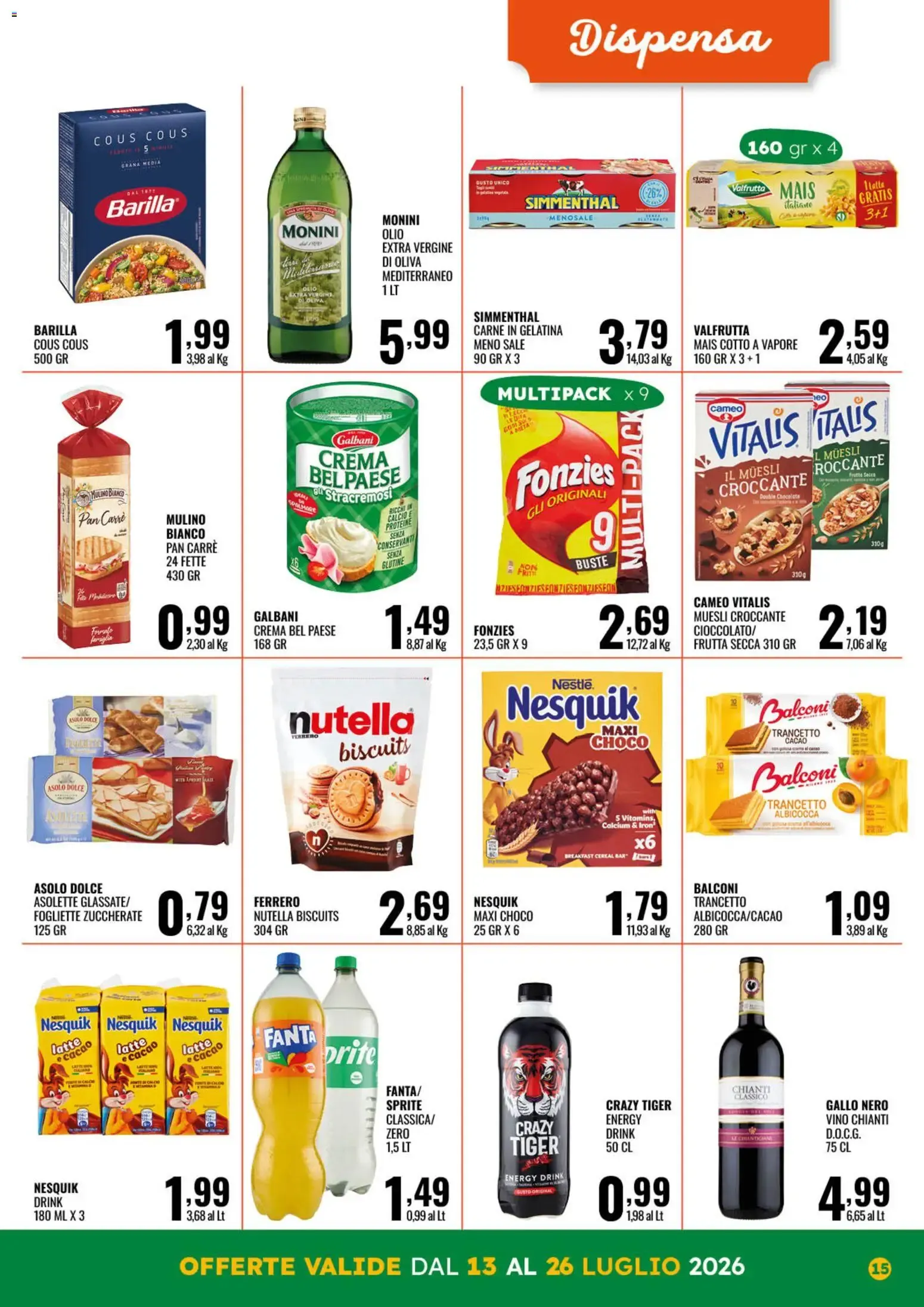 Nuovo GECOP volantino dal 13/07/2026 > offerte anteprima 🛍️ da 13 luglio a 26 luglio di 2026 - Pagina del volantino 15