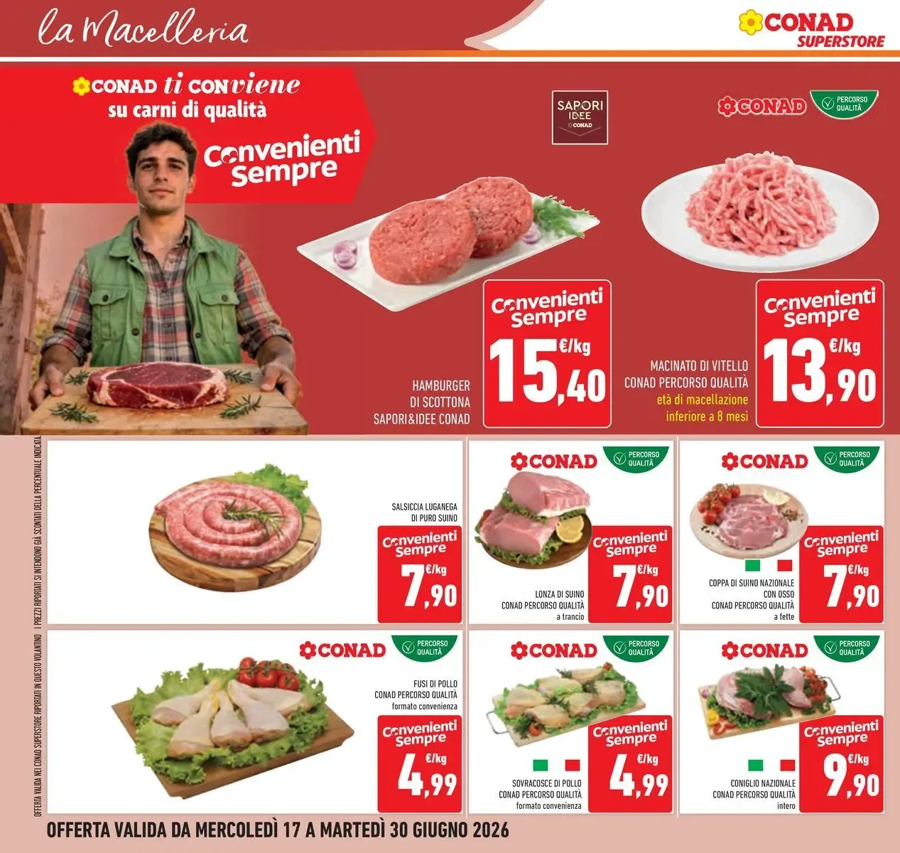 Sconti fino al 40% - Conad Superstore da 17 giugno a 30 giugno di 2026 - Pagina del volantino 12