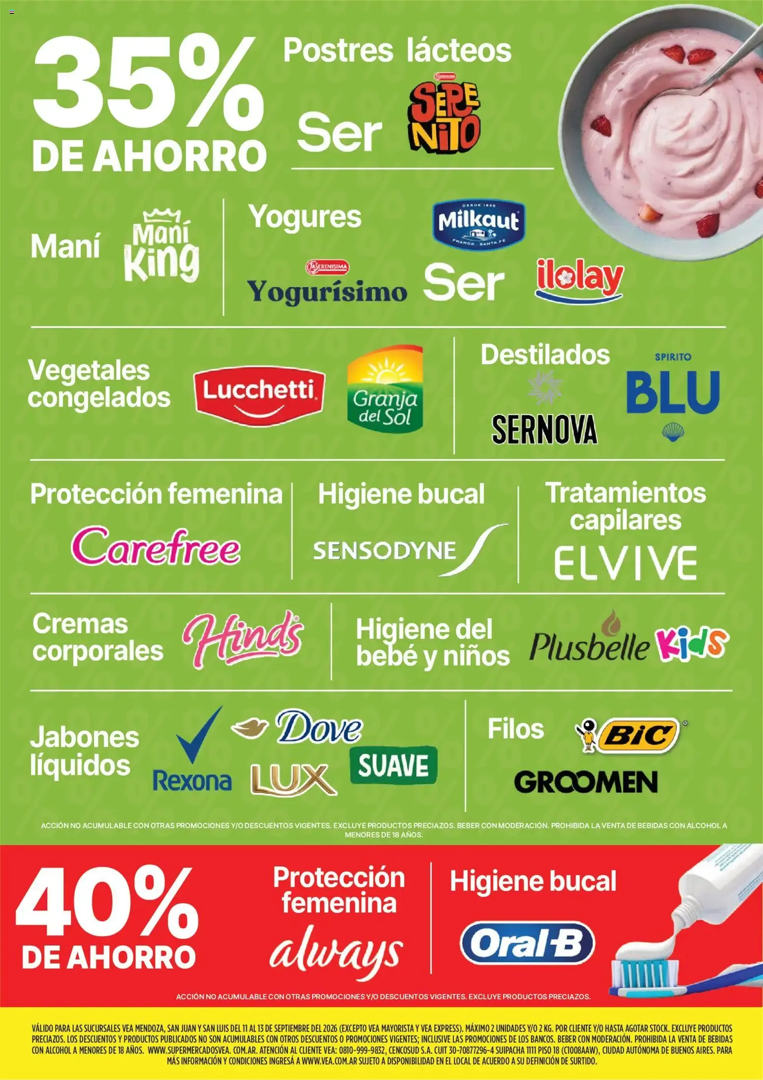 Ofertas de Vea - Volante Fin semana Cuyo del 11/09/2026 - 13/09/2026 11 de septiembre al 13 de septiembre 2026 - Página 4 del catálogo