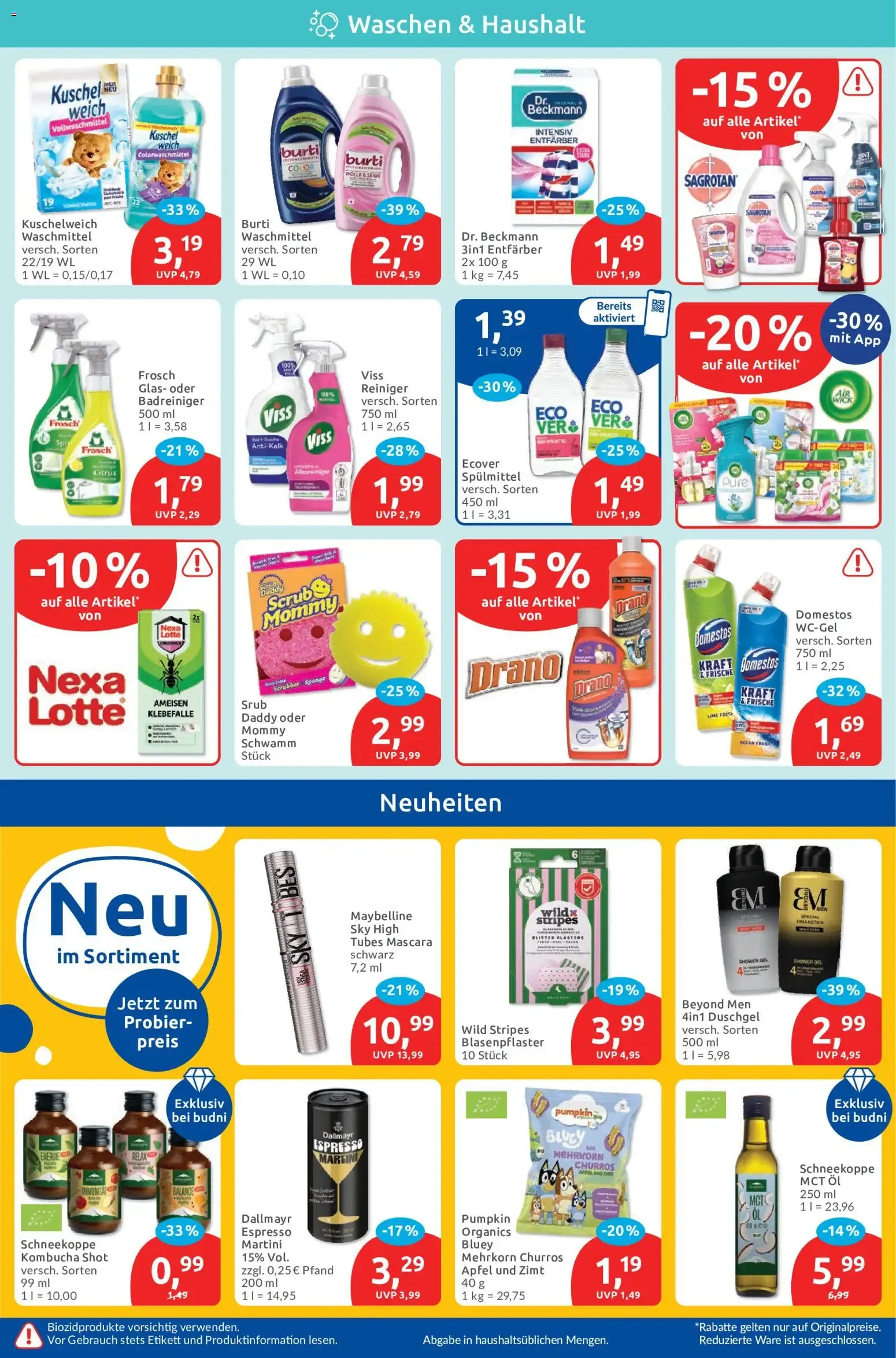 Neue Budni Prospekt (vom 27.07.2026 - 01.08.2026) von 27. Juli bis 1. August 2026 - Prospekt seite 4