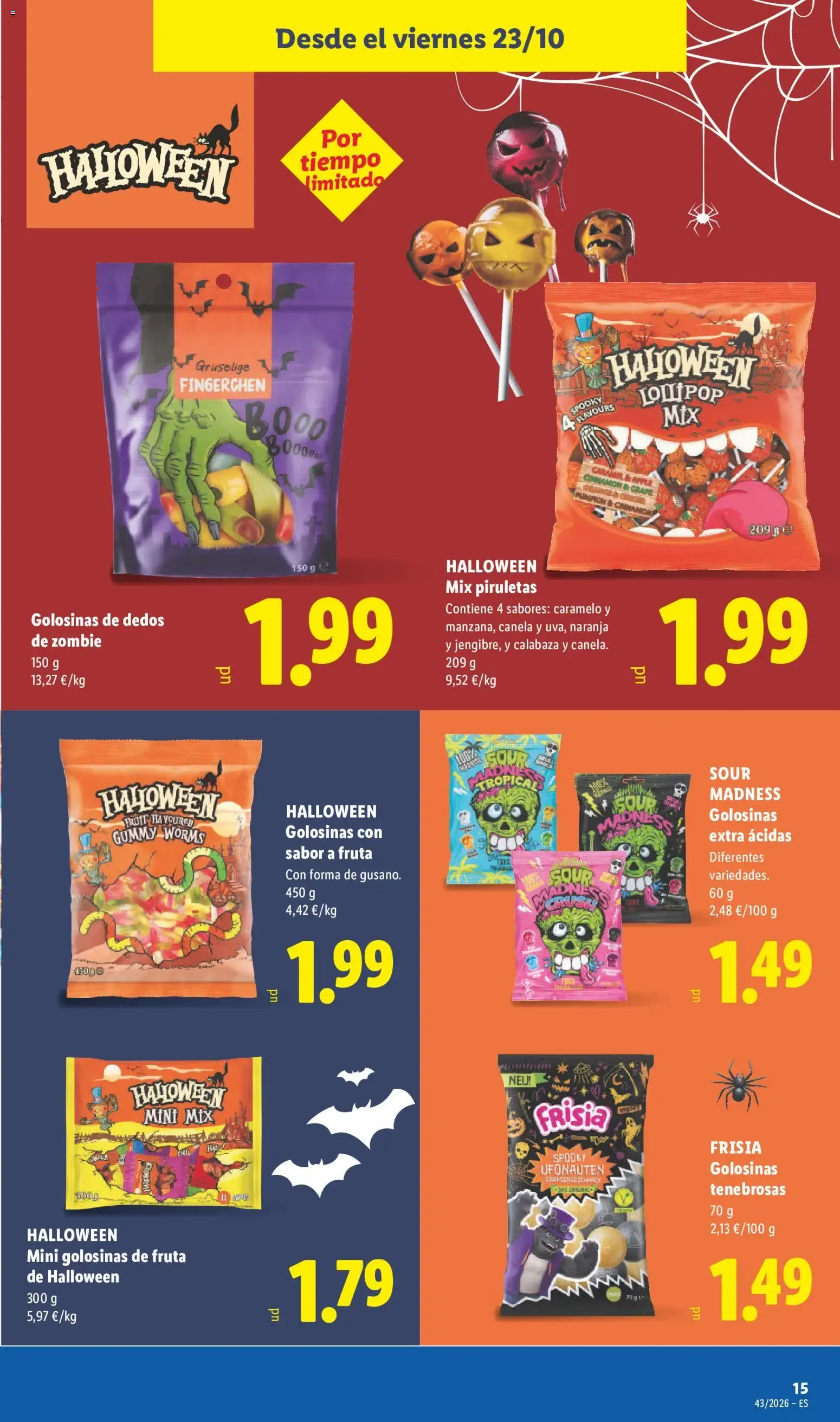 Catálogo de Lidl: Ofertas de carne y otros productos 19 de octubre al 25 de octubre 2026 - Página 45