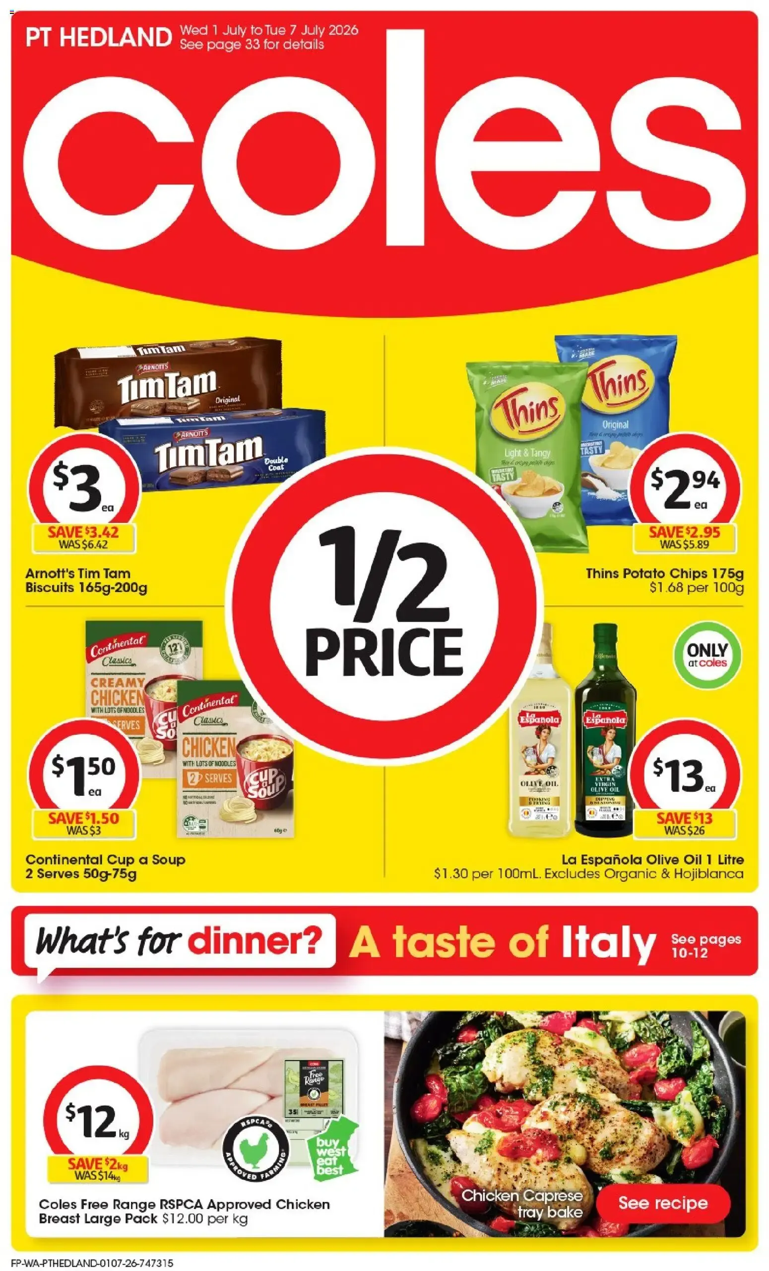 Coles catalogue valid from 01/07/2026 > Online Australia - Catalogue valid from 1 July to 7 July 2026 - page 1