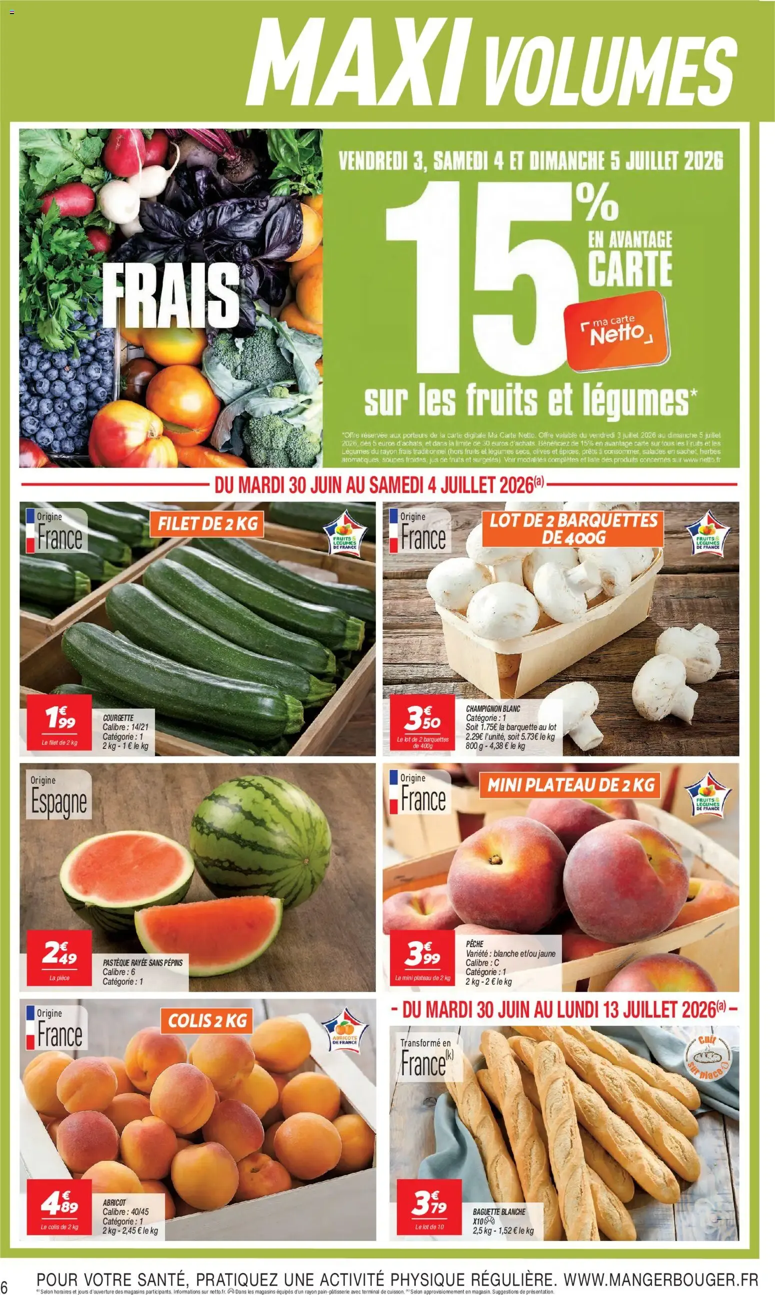 Netto catalogue à partir du 30/06/2026 - promo en ligne du 30 juin au 13 juillet 2026 - Catalogue page 6