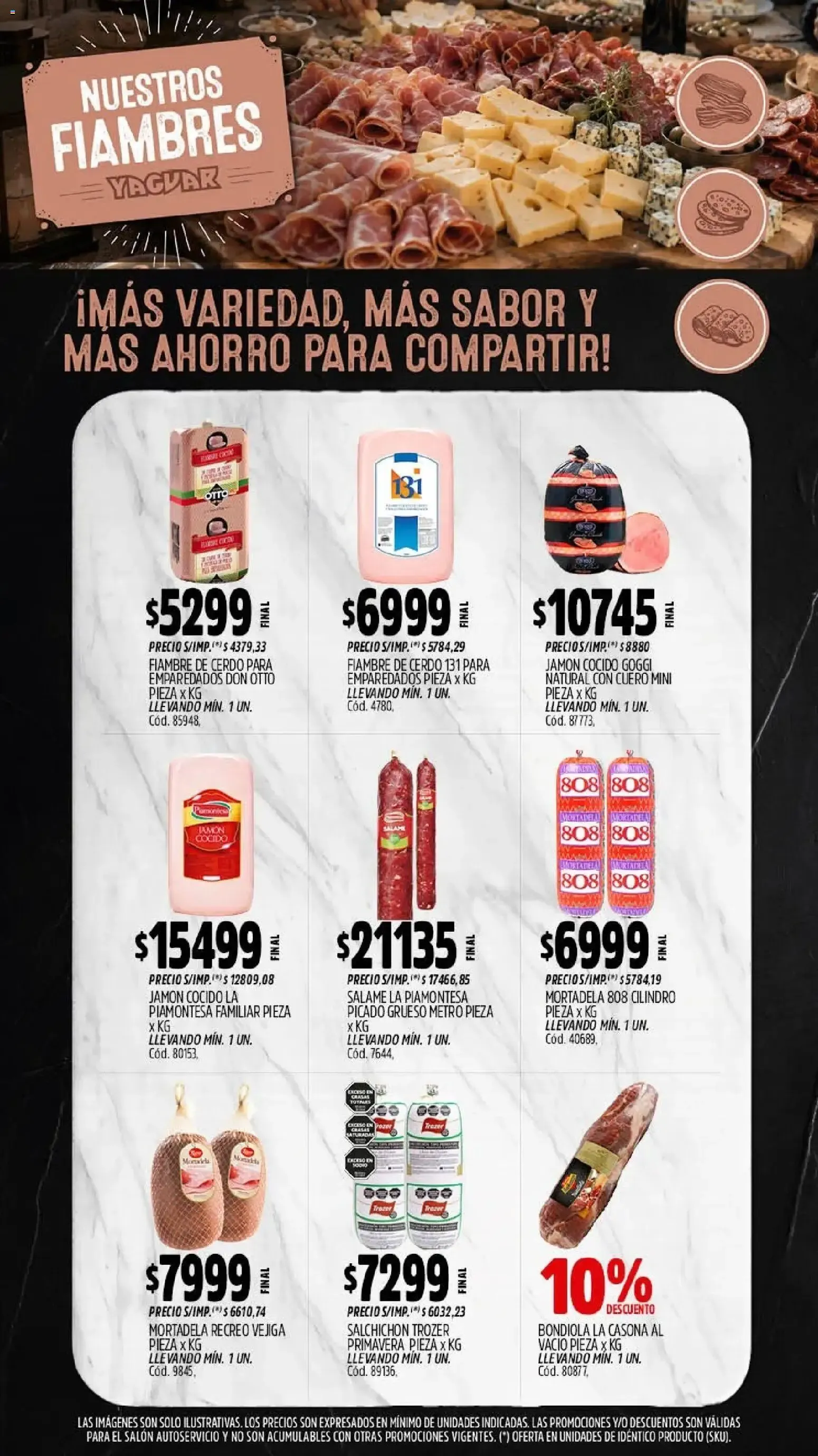 Ofertas de Mayorista Yaguar - El Cumple del Año 38 - Ofertas Semanales Córdoba 5 de octubre al 11 de octubre 2026 - Página 7 del catálogo