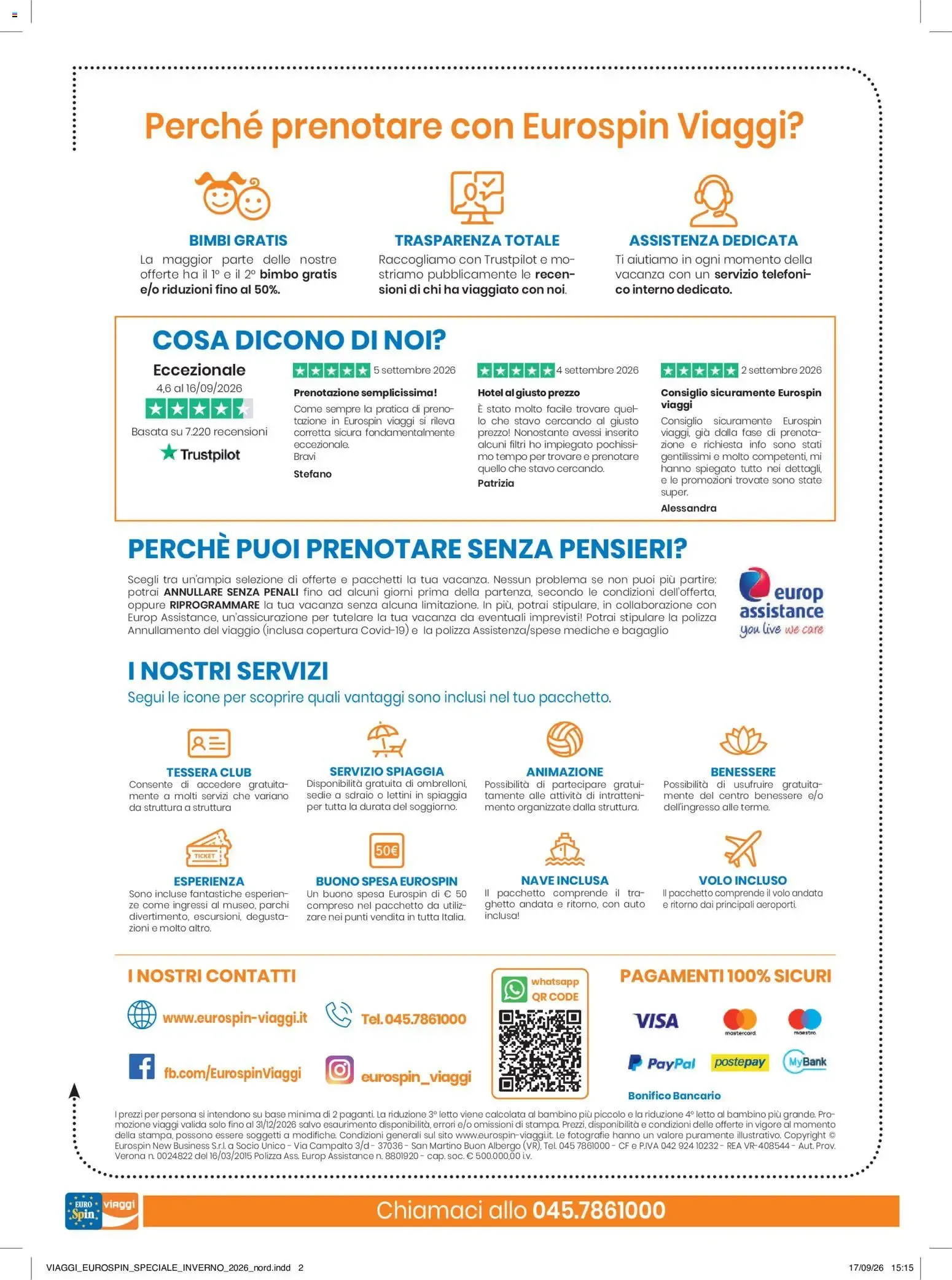 Euro Spin Viaggi: Speciale Inverno da 17 settembre a 31 dicembre di 2026 - Pagina del volantino 2