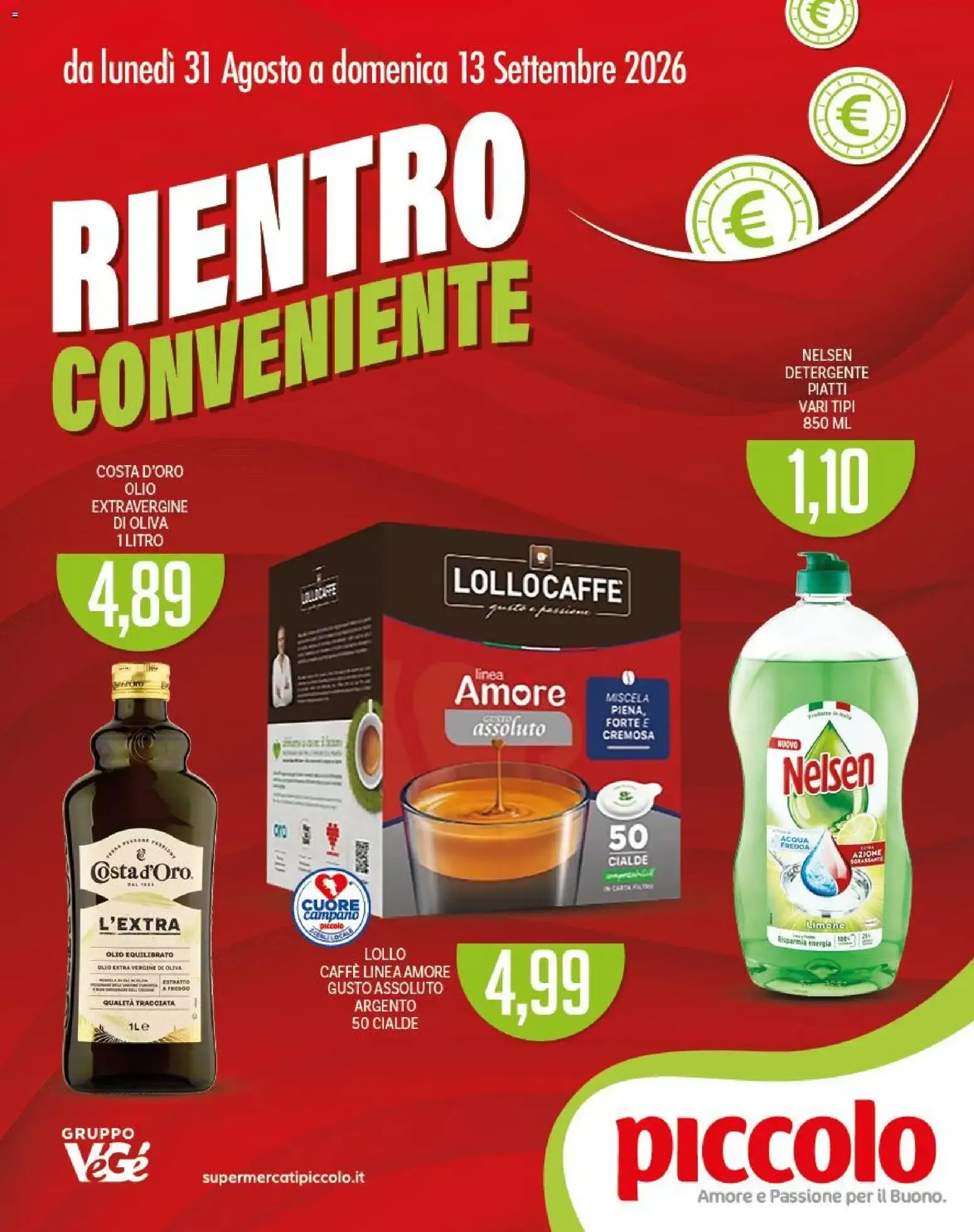 Rientro Conveniente da 31 agosto a 13 settembre di 2026 - Pagina del volantino 1