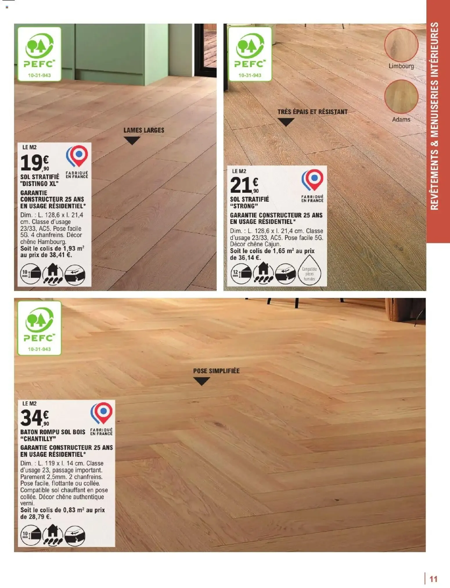 Brico E.Leclerc - Guide aménagement intérieur à partir du 06/01/2026 - promo en ligne du 6 janvier au 7 février 2026 - Catalogue page 11