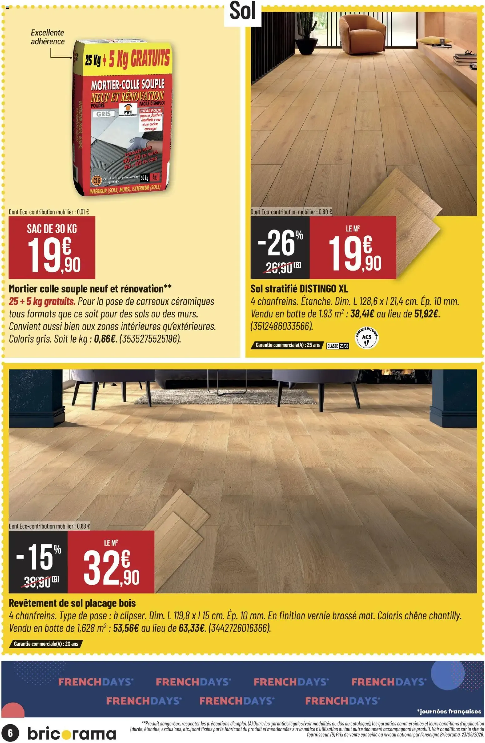 Bricorama FRENCHDAYS du 23 septembre au 4 octobre 2026 - Catalogue page 6