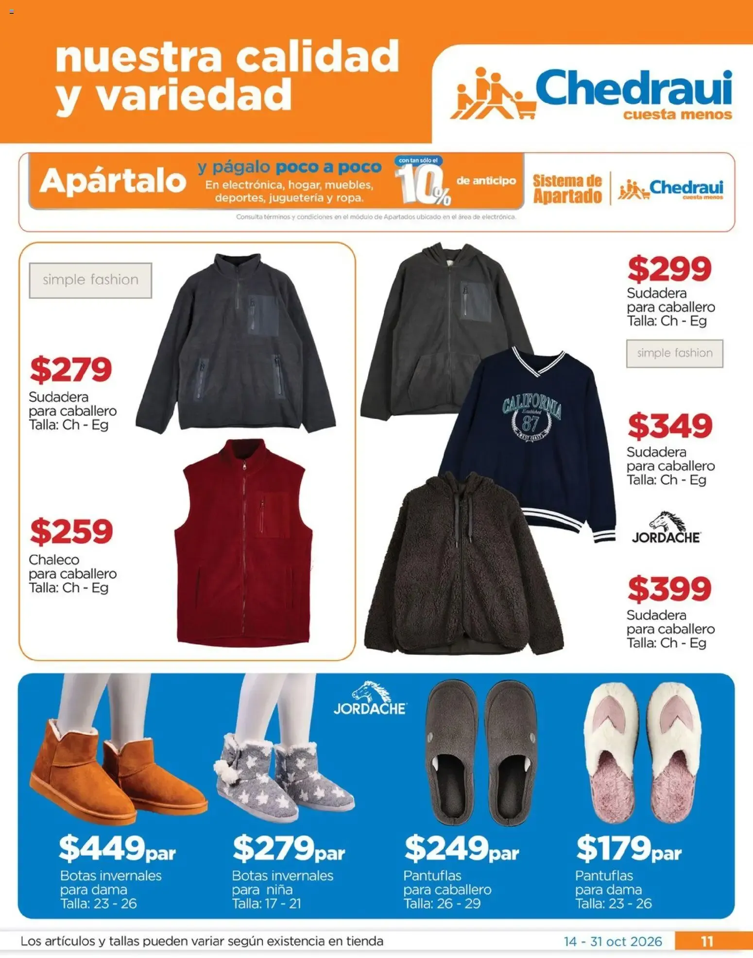 Catálogo de Chedraui folleto Nuestras marcas propias calidad y variedad que cuesta menos (14/10/2026 - 31/10/2026) - catálogo en línea 14 de octubre al 31 de octubre 2026 - Pagina 11