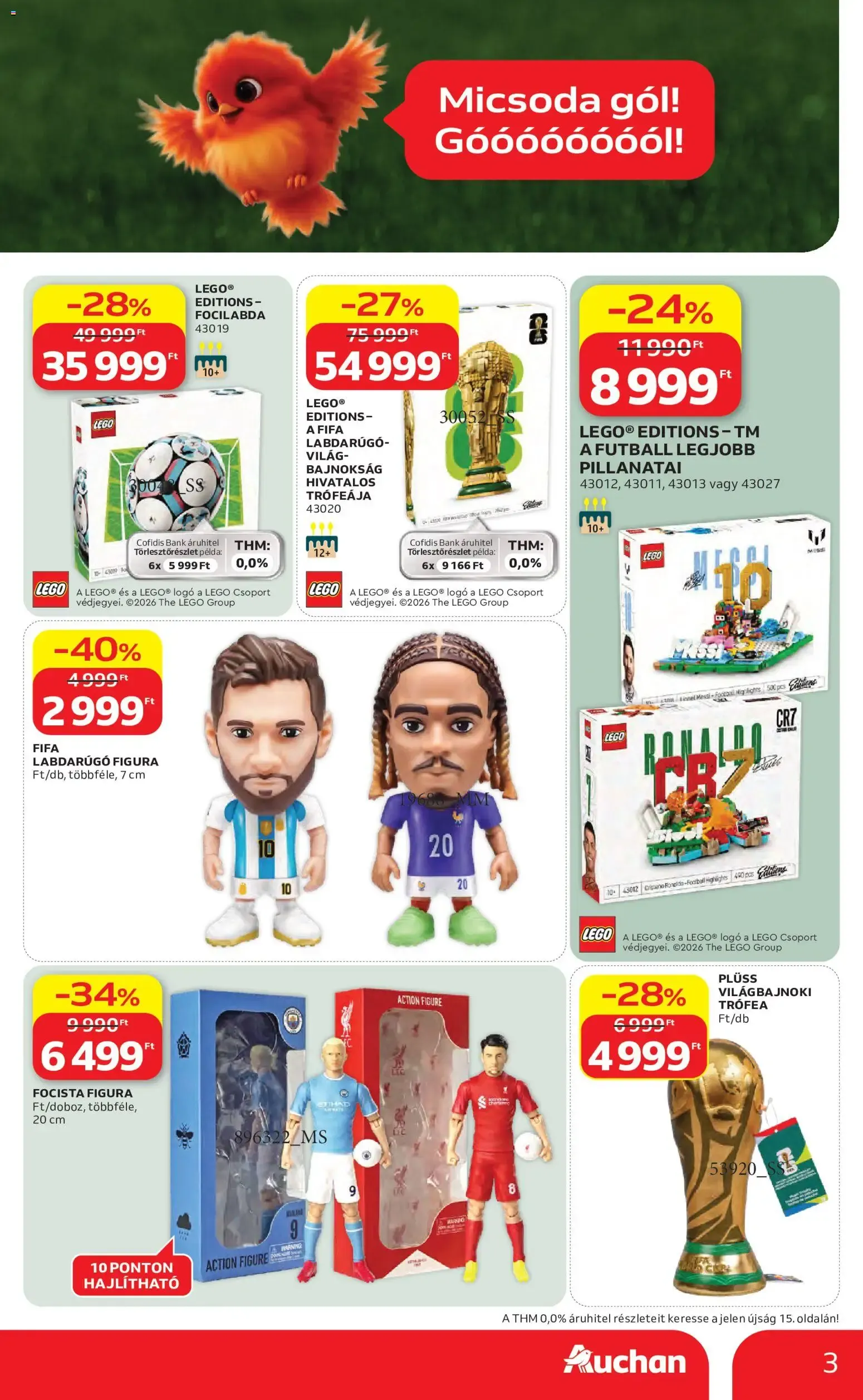Katalógus Auchan Nyári extra ajánlataink - 2026.06.11. -tól/töl > akció, lapozható szórólap 🛍️ június 11.-tól július 1.-ig 2026. - Oldal 3