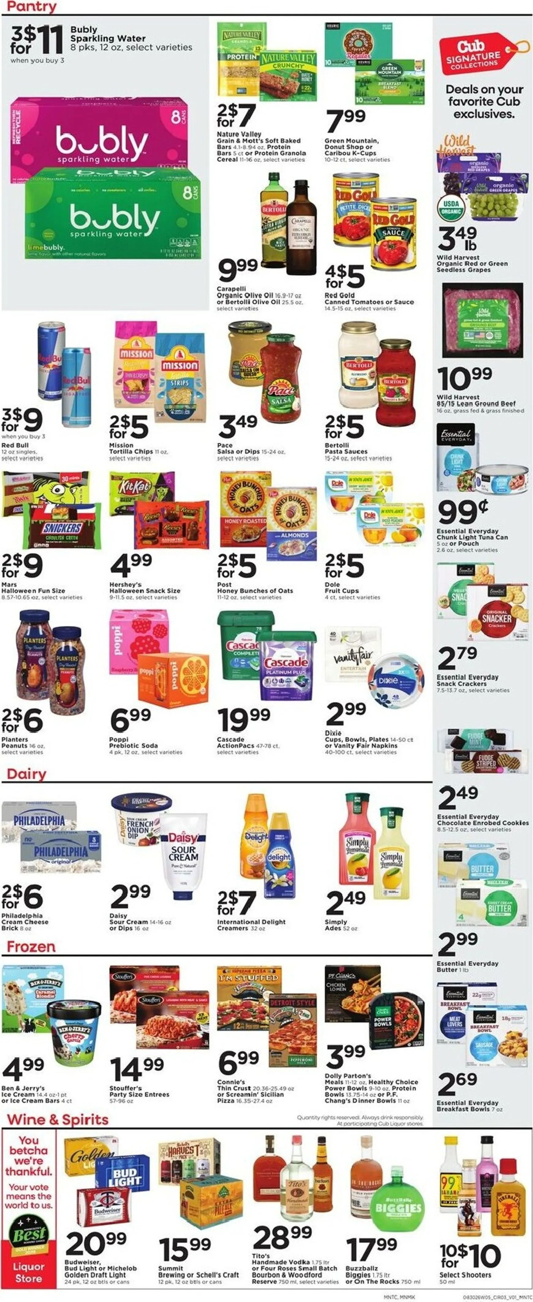 Weekly ad Current Cub leaflet valid from Sunday 08/30/2026 to Saturday 09/05/2026 from August 30 to September 5 2026 - Page 7