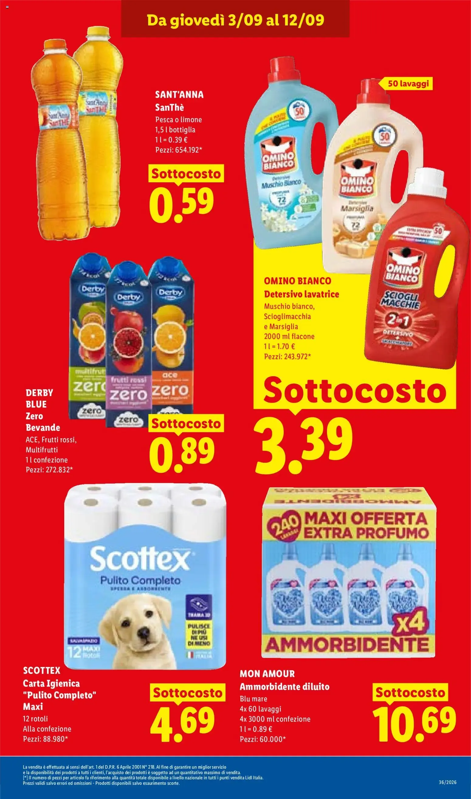 LIDL Sotto Costo da 3 settembre a 9 settembre di 2026 - Pagina del volantino 5