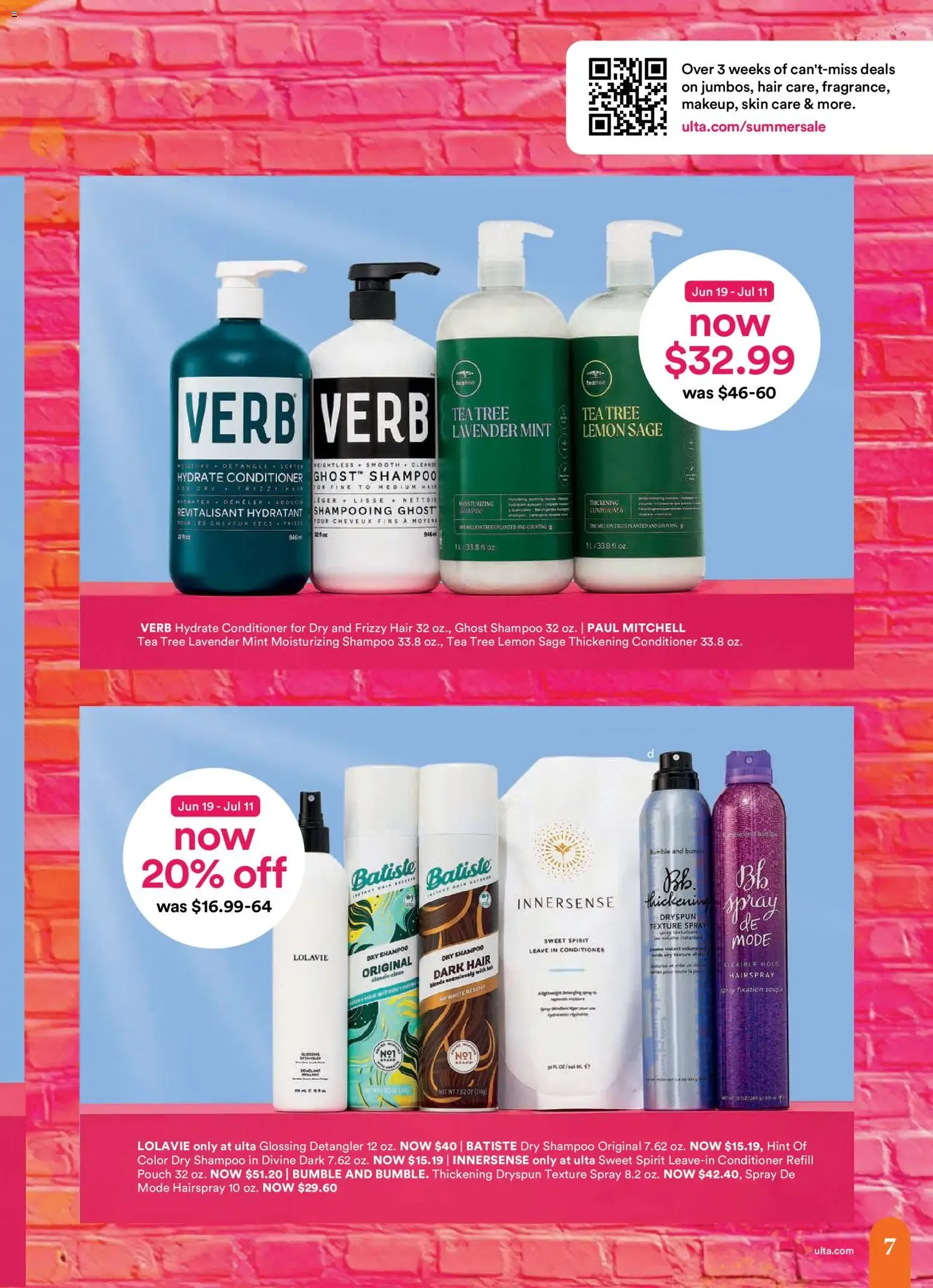 Weekly ad Ulta Beauty: Big Summer Beauty Sale from June 19 to July 11 2026 - Page 7