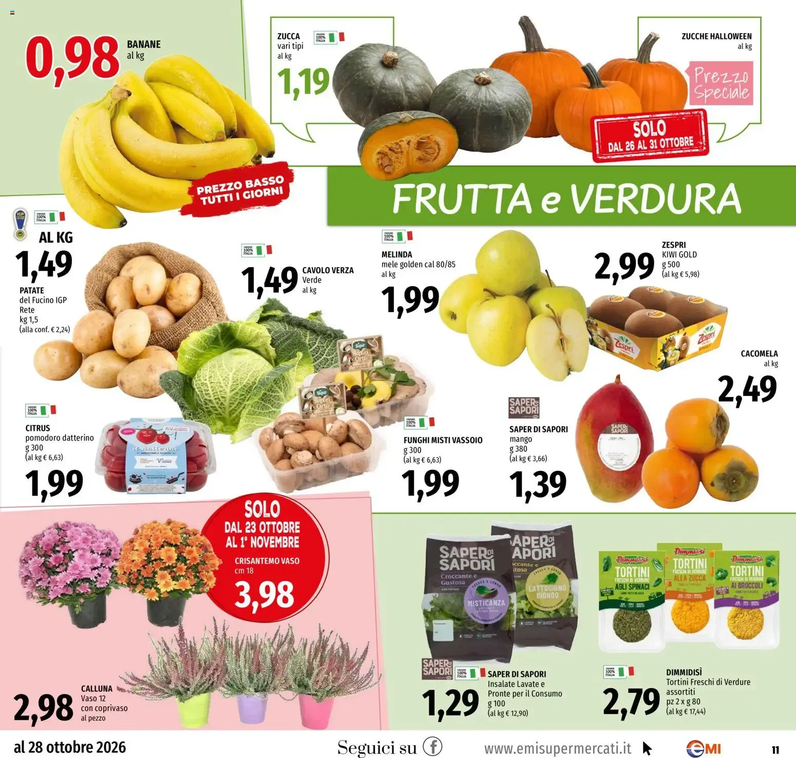 EMI volantino dal 15/10/2026 - online Offerte da 15 ottobre a 28 ottobre di 2026 - Pagina del volantino 11