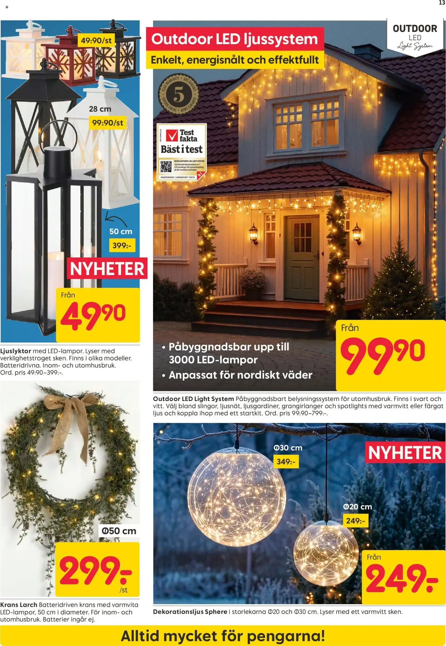 Rusta erbjudanden från 21/09/2026 - 27/09/2026 > Reklamblad nuvarande rabatter från 21 september till 27 september 2026 - Reklamblad sidor 13
