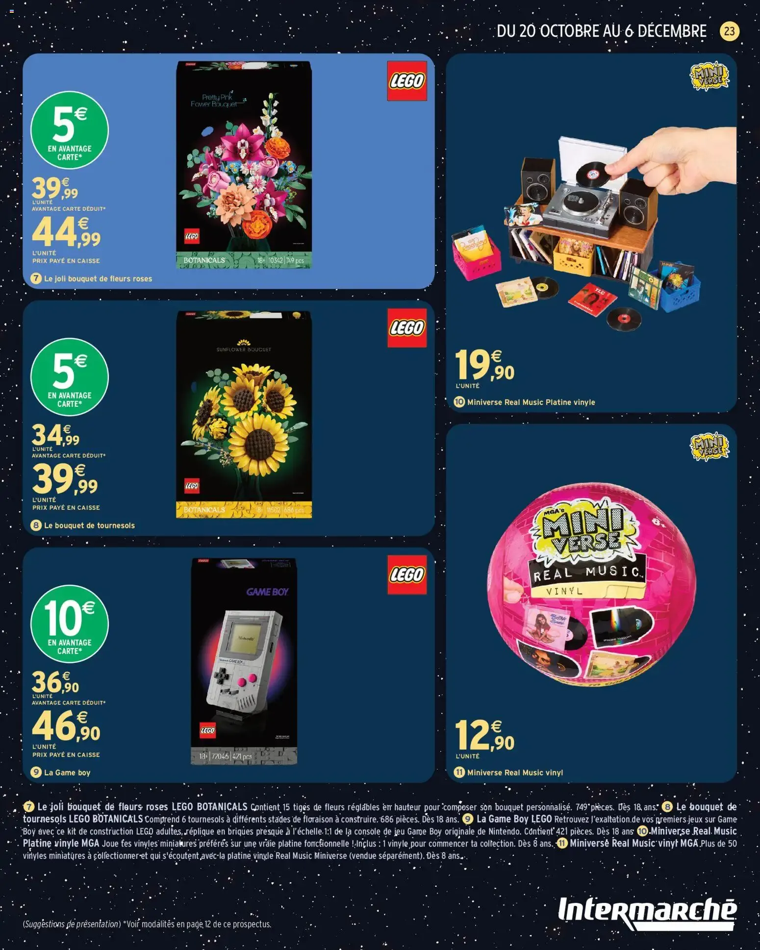 Intermarché - Découvrez les jouets de Noël à partir du 20/10/2026 - promo en ligne du 20 octobre au 6 décembre 2026 - Catalogue page 23