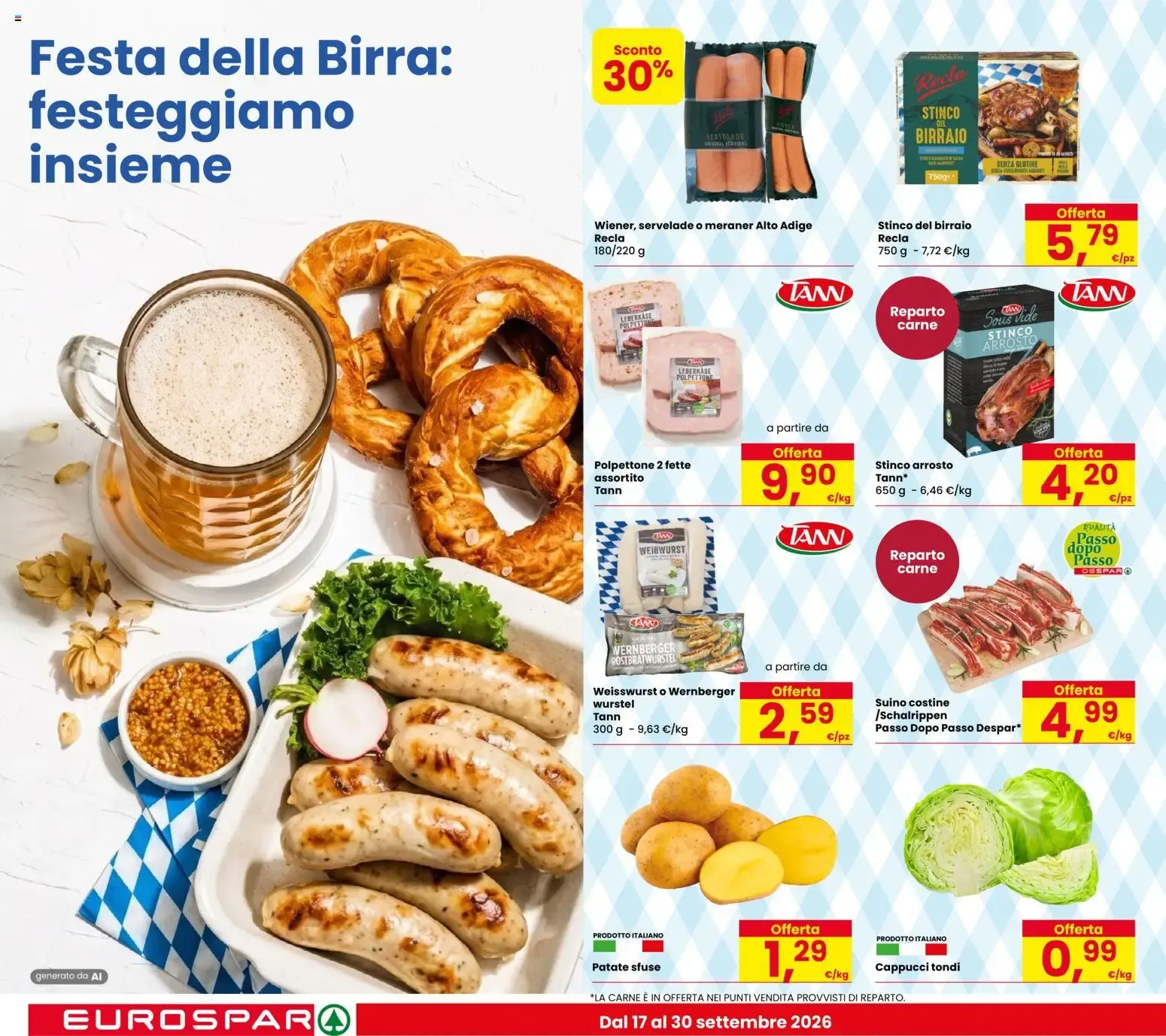 Nuovo Eurospar volantino dal 17/09/2026 > offerte anteprima 🛍️ da 17 settembre a 30 settembre di 2026 - Pagina del volantino 10