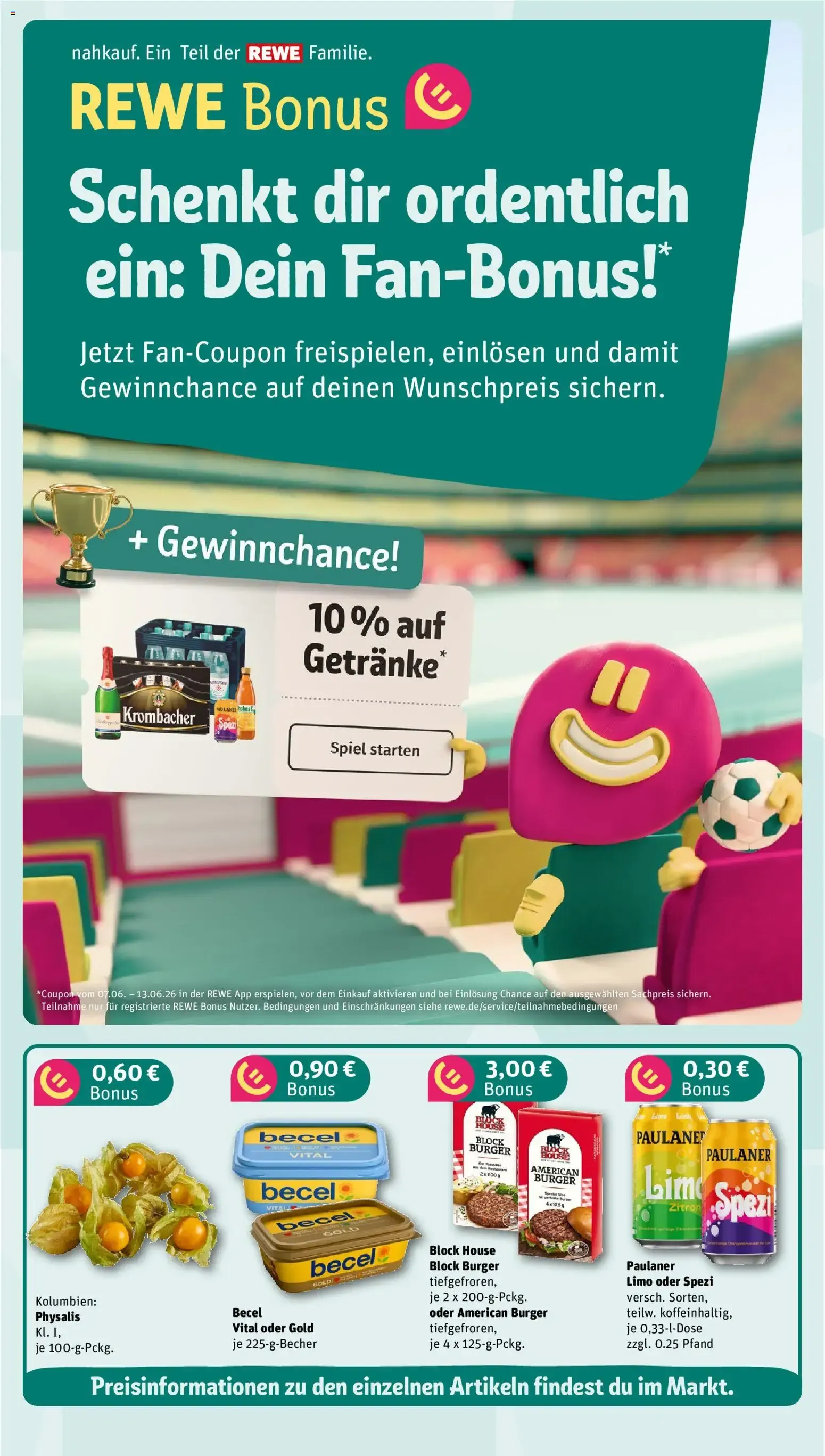 Nahkauf Prospekt (ab 08.06.2026) zum Blättern von 8. Juni bis 13. Juni 2026 - Prospekt seite 4