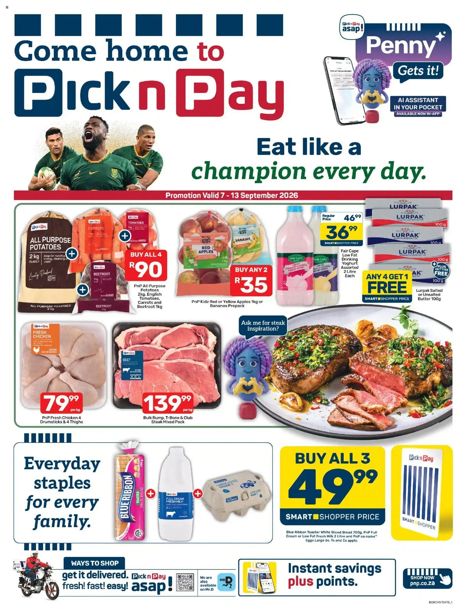Pick n Pay - Promoción del 7 al 13 de septiembre de 2026 from 7 September to 13 September 2026 - Catalogue Page 1