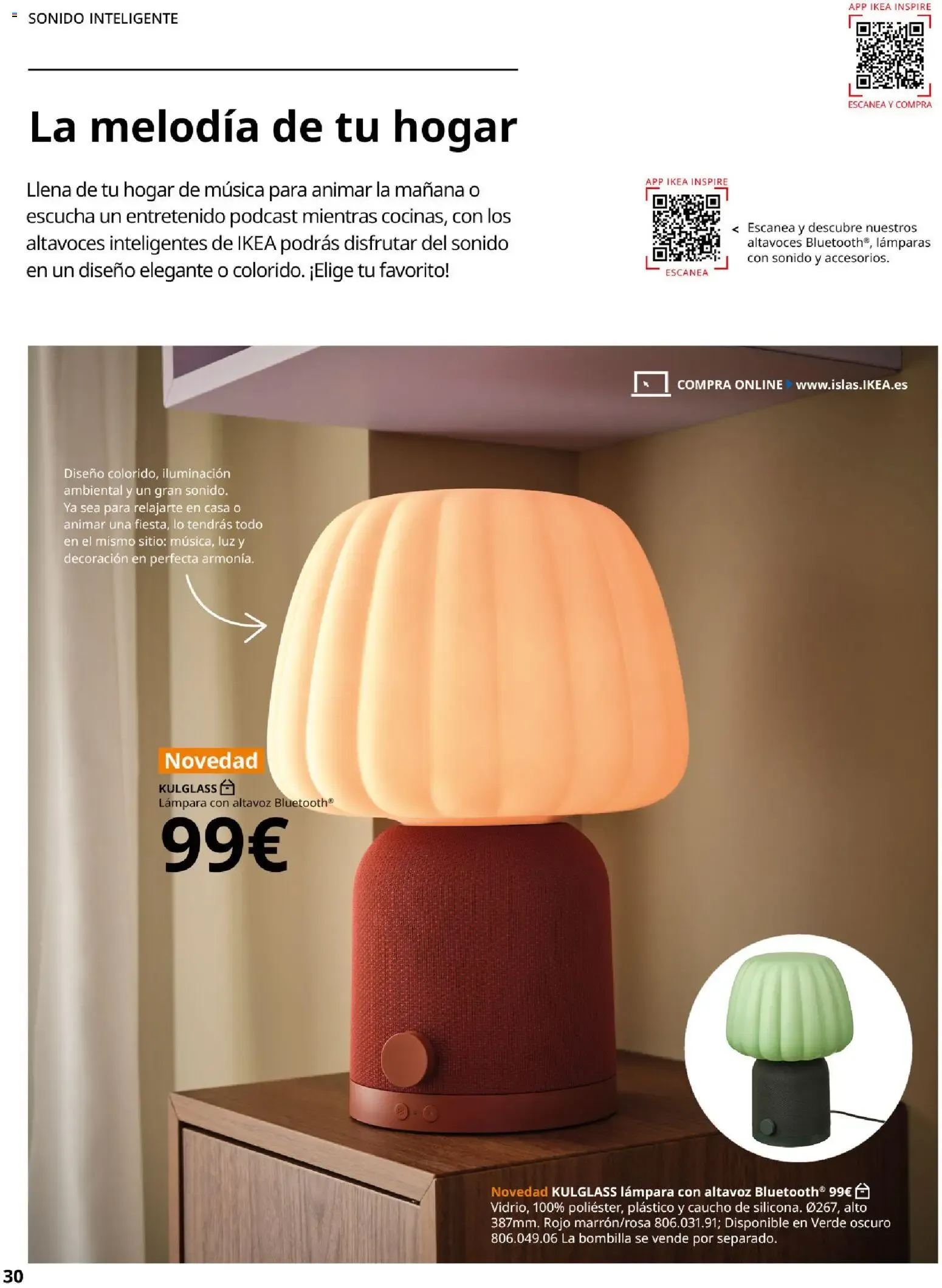 Catálogo de Catálogo IKEA Iluminación y hogar inteligente del 06/03/2026 6 de marzo al 31 de agosto 2026 - Página 29