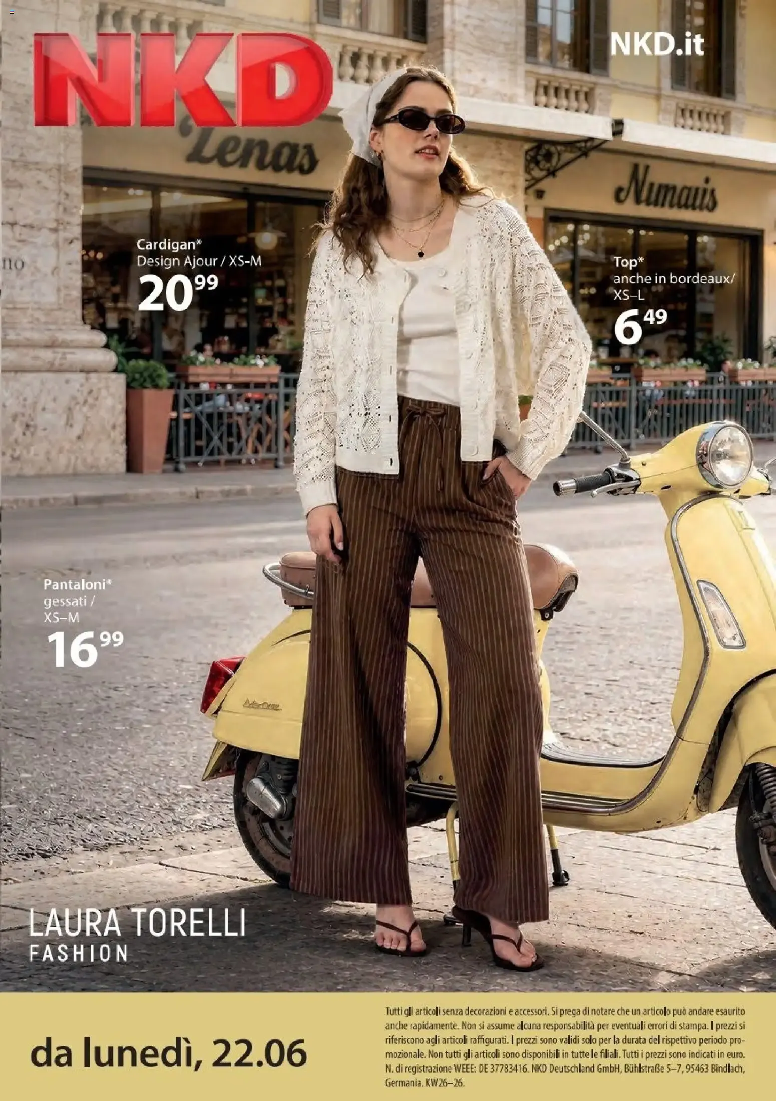NKD: Laura Torelli Fashion - 20 Anni da 22 giugno a 5 luglio di 2026 - Pagina del volantino 6