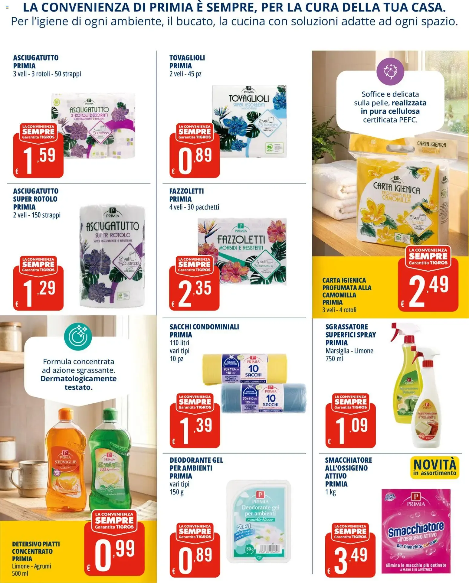 Tigros - La Convenienza Sempre. Prodotti a Marchio Convenienti. da 2 settembre a 15 settembre di 2026 - Pagina del volantino 6