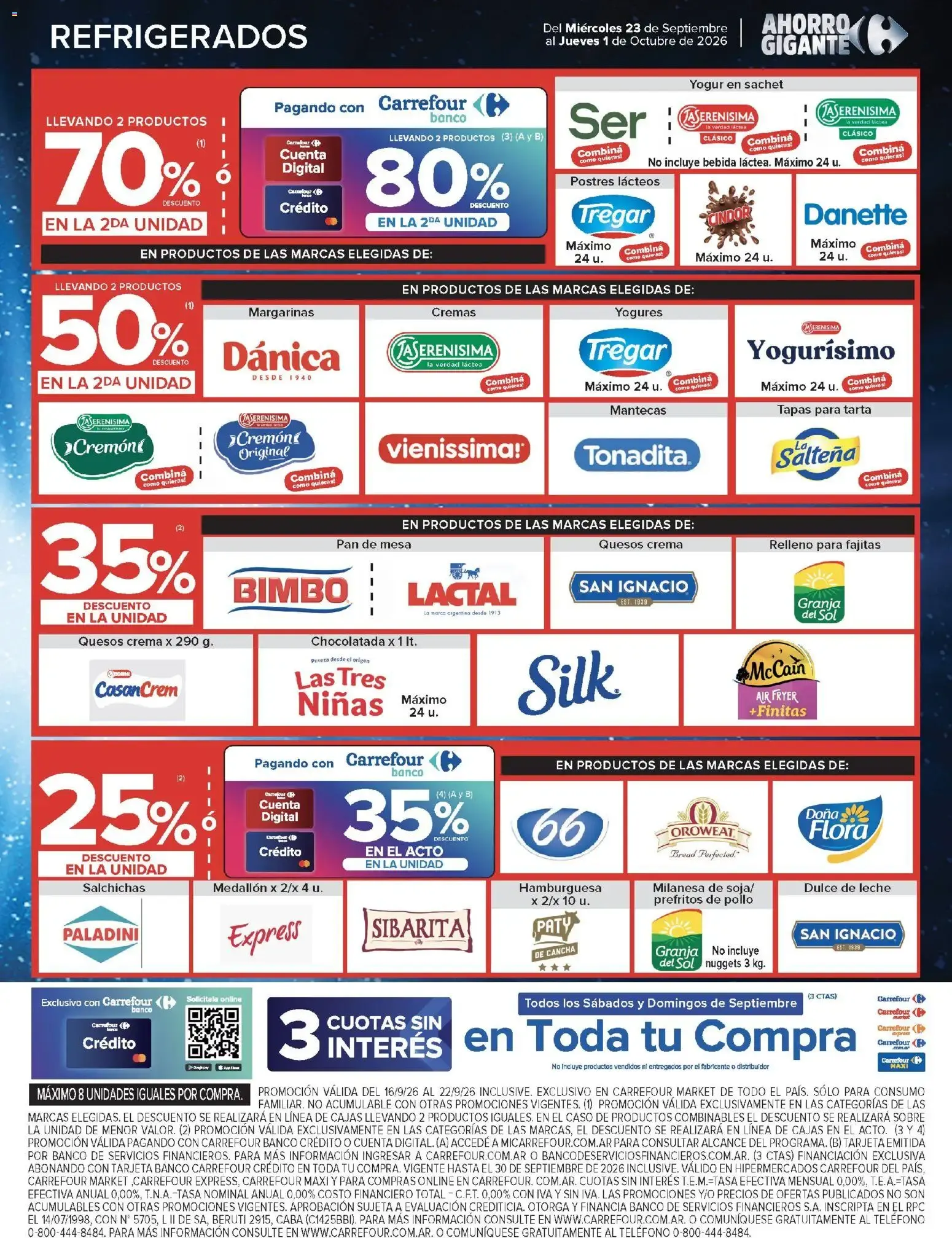 Ofertas de Carrefour Ofertas || del 23/09/2026 - 01/10/2026 || Promociones 23 de septiembre al 1 de octubre 2026 - Página 42 del catálogo