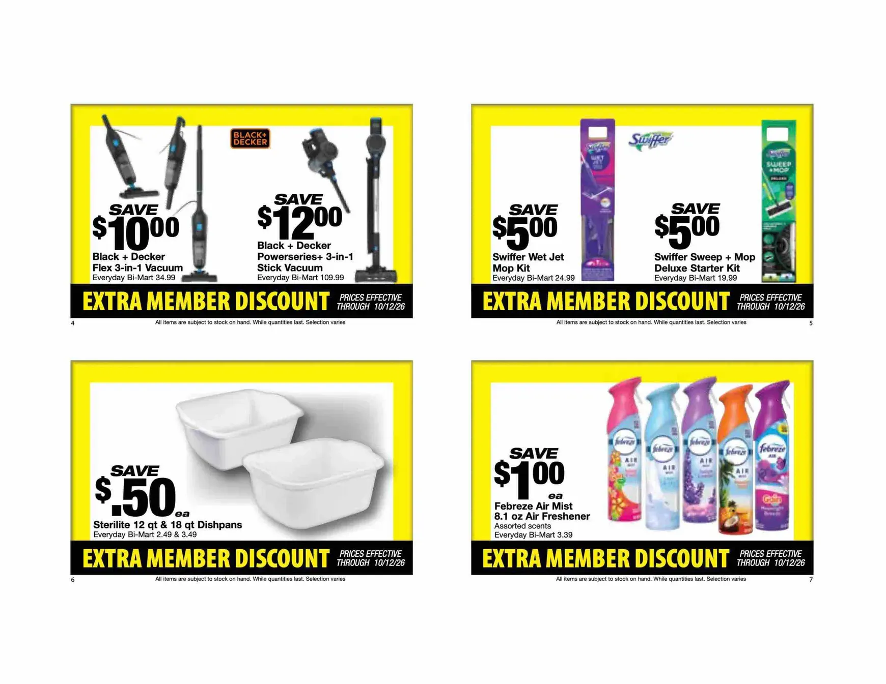 Weekly ad Future Bi-Mart - Extra member discount flyer valid from Thursday 10/01/2026 to Monday 10/12/2026 from October 1 to October 12 2026 - Page 3
