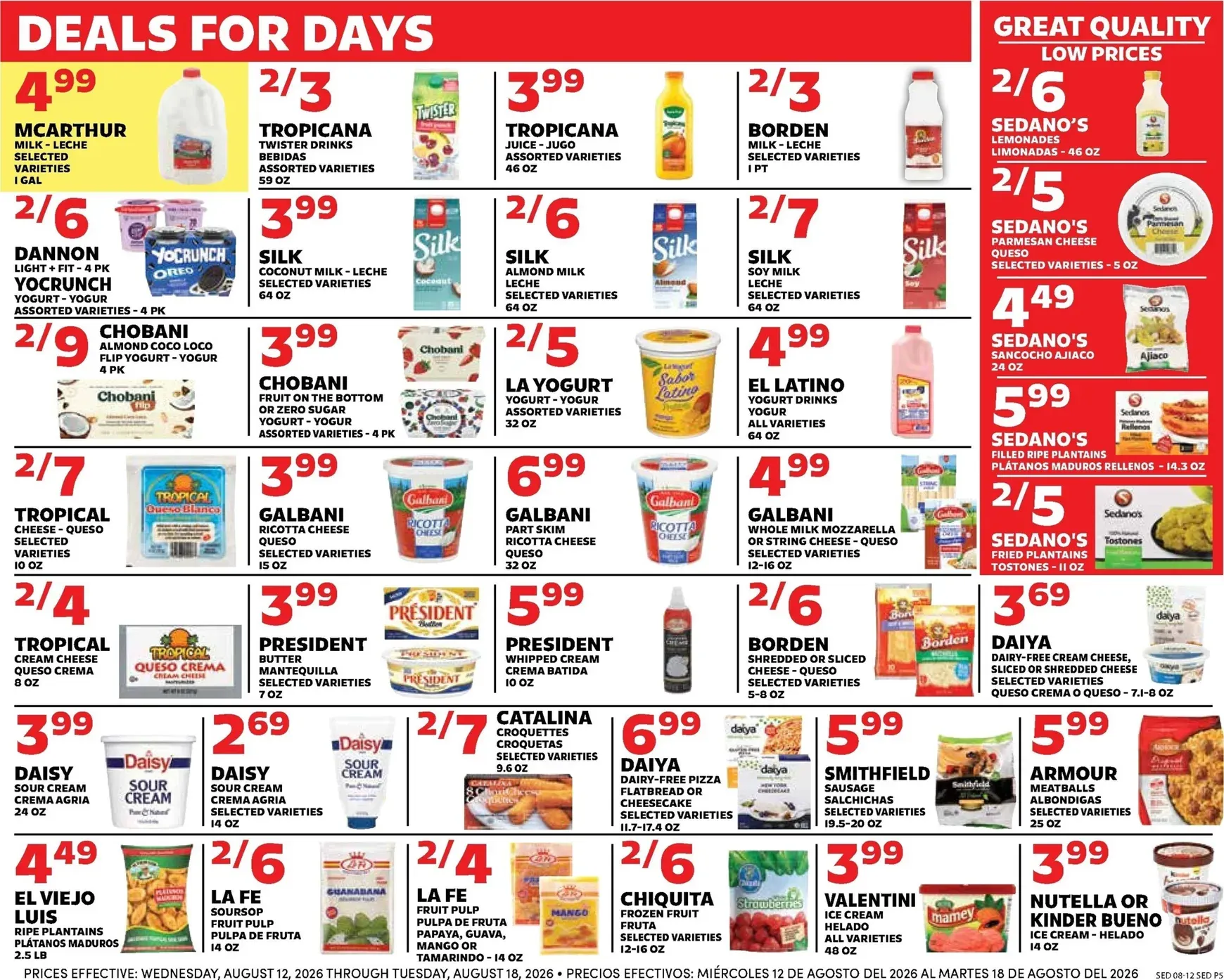 Weekly ad Sedano's Back to School Deals from August 12 to August 18 2026 - Page 5