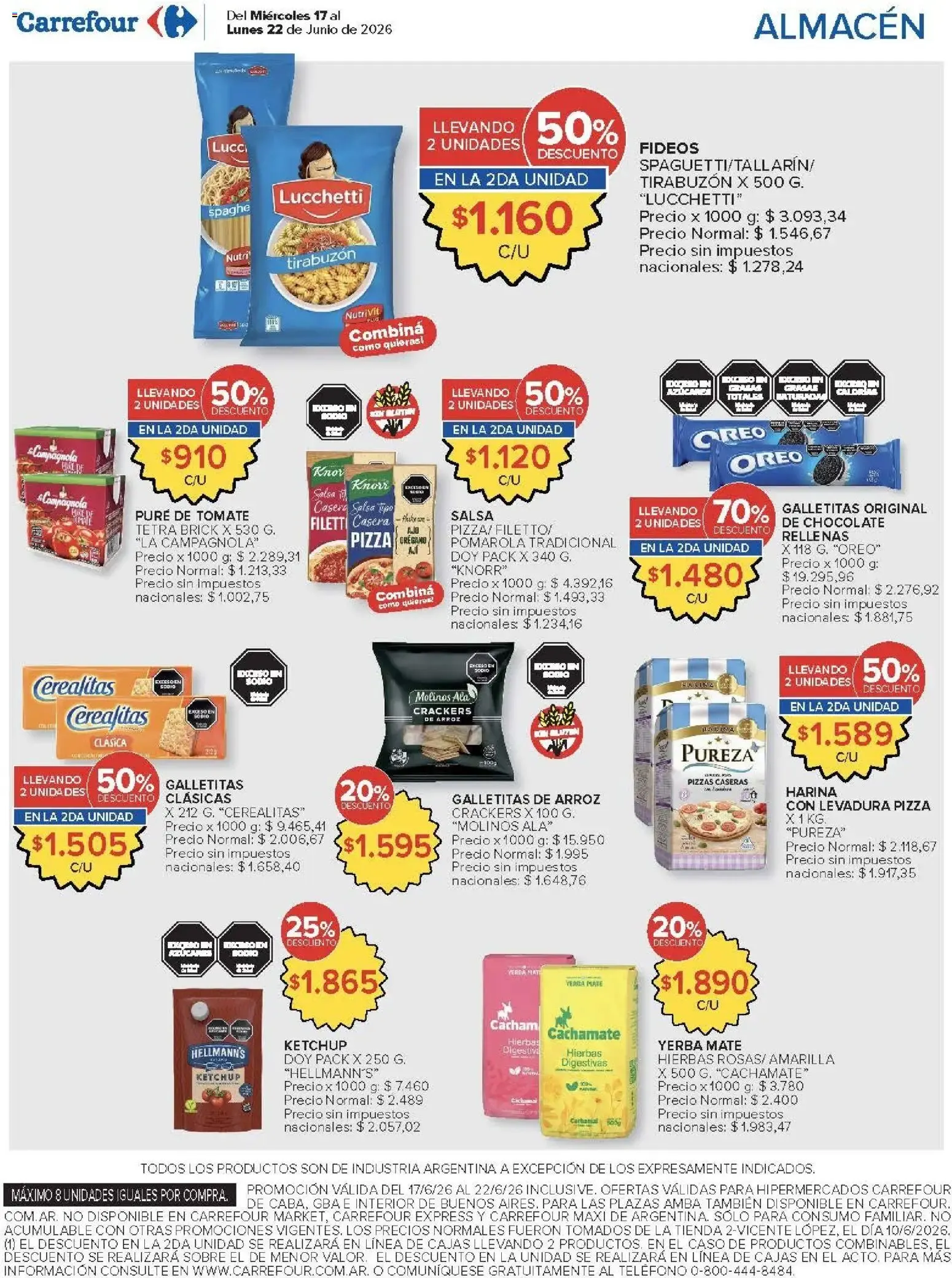 Ofertas de Carrefour ofertas || del 17/06/2026 - 22/06/2026 || Promociones 17 de junio al 22 de junio 2026 - Página 11 del catálogo