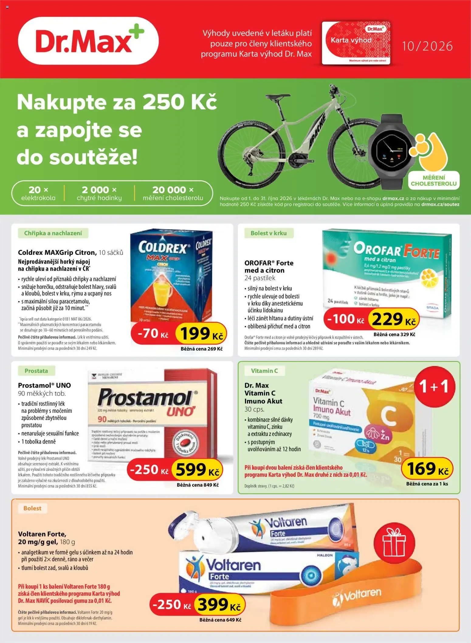 Dr. Max leták od 01.10.2026 - akční nabídka - 1. října 31. října 2026 - Page 1